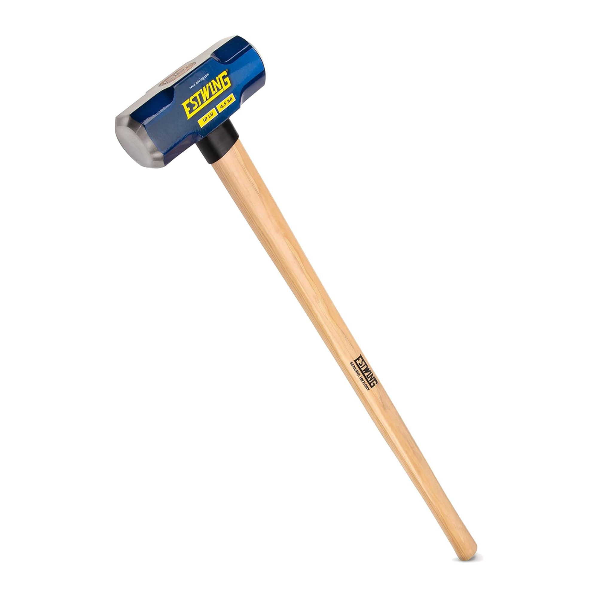 Estwing 10 Pound Head Hard Face Stake Sledge Hammer with 36 Inch Hickory Handle #397427