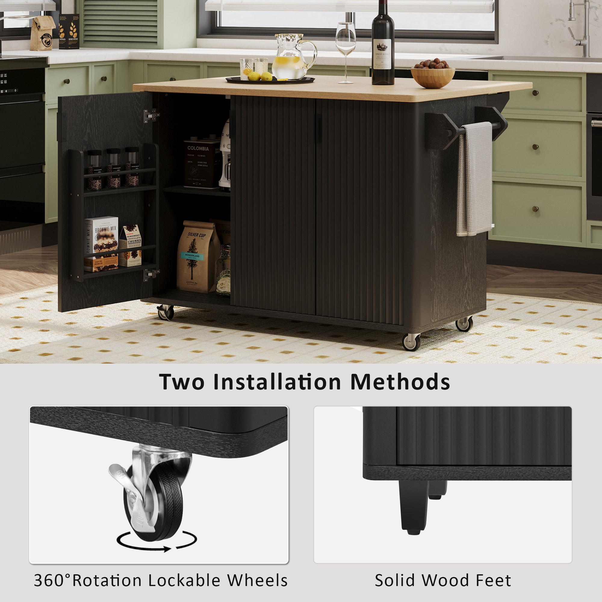 SINOFURN SYB260067BK Kitchen-Furniture - View #18
