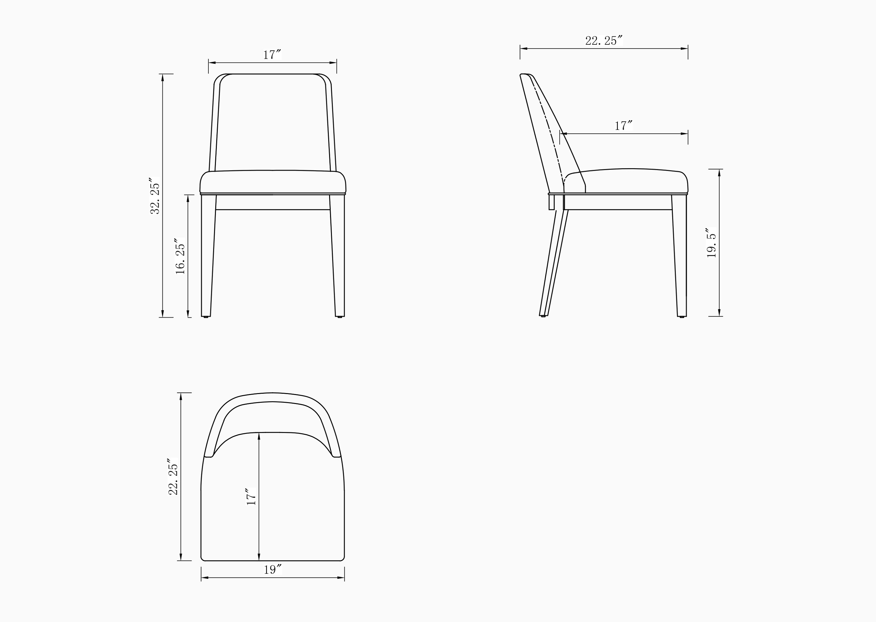 Manhattan Comfort DC051-PE Dining-Chairs - View #3