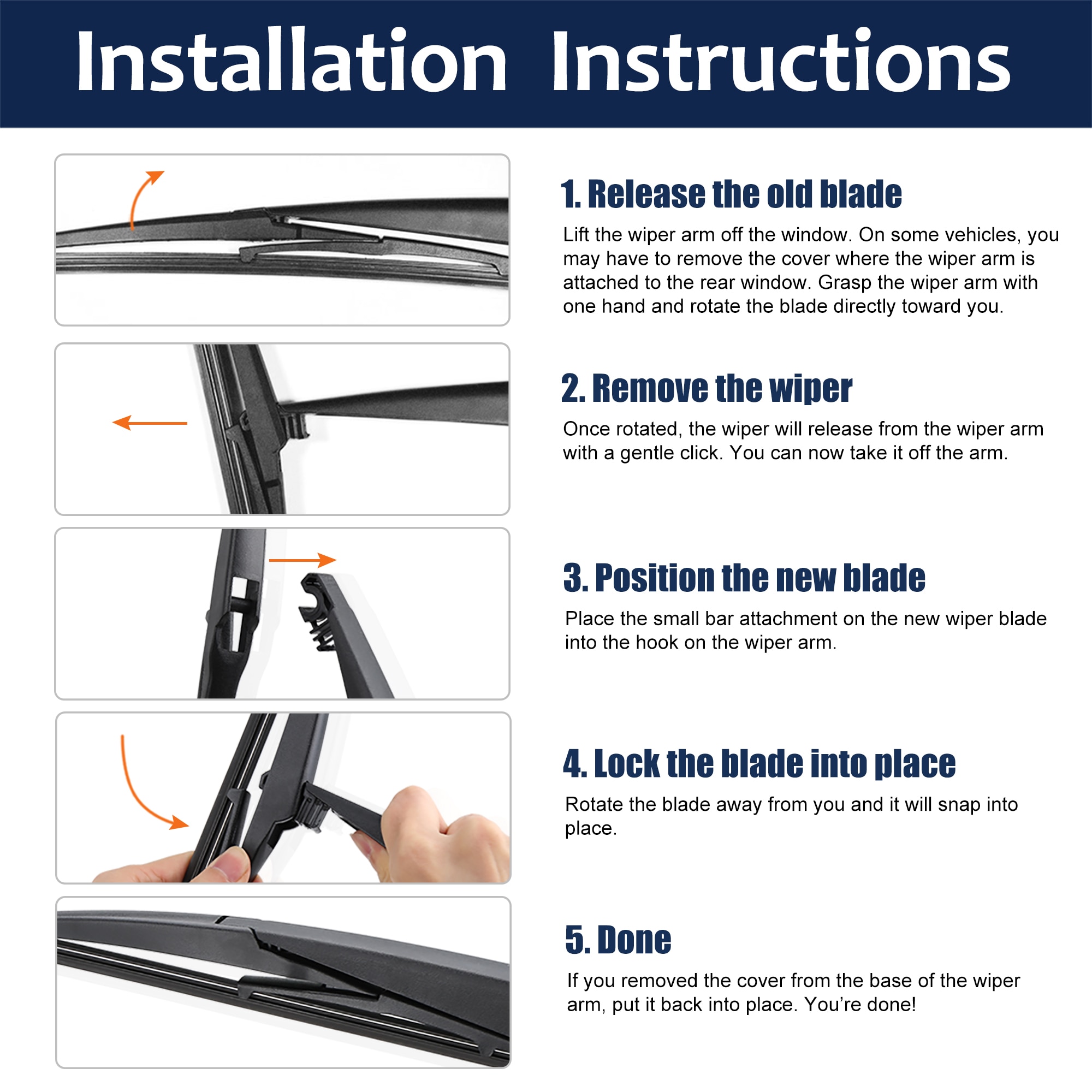 Unique Bargains S26010400UX5543 Wiper-Blades - View #6