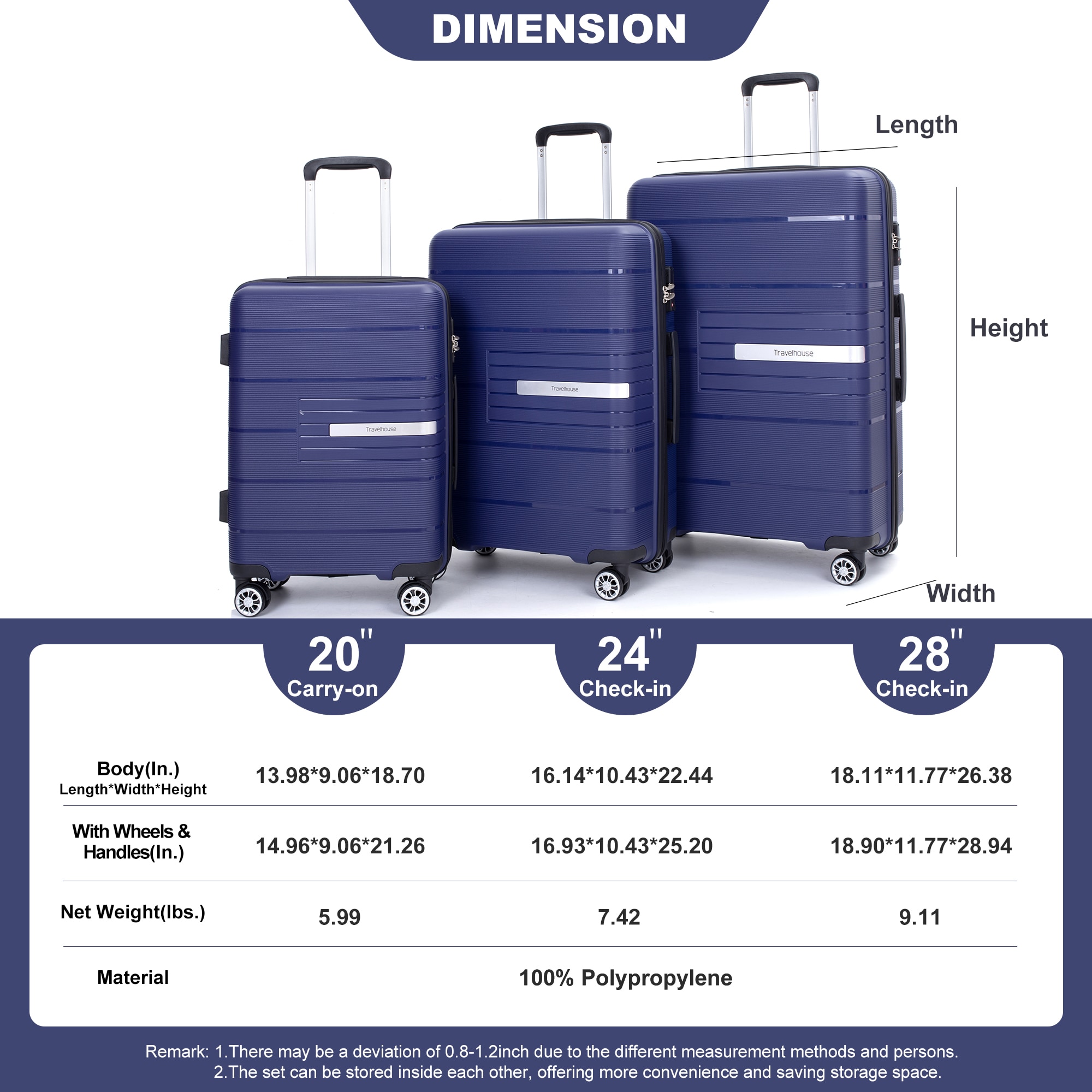 Flynama L-112583 Luggage-And-Luggage-Sets - View #6