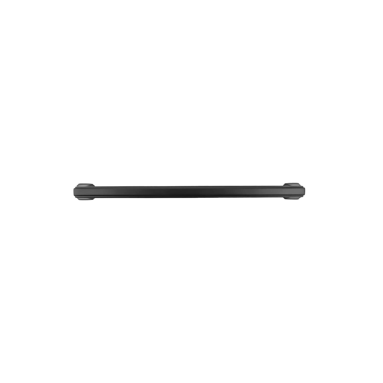 Matte Black Solid Core Kitchen Cabinet Pull, 8-13/16 Inch