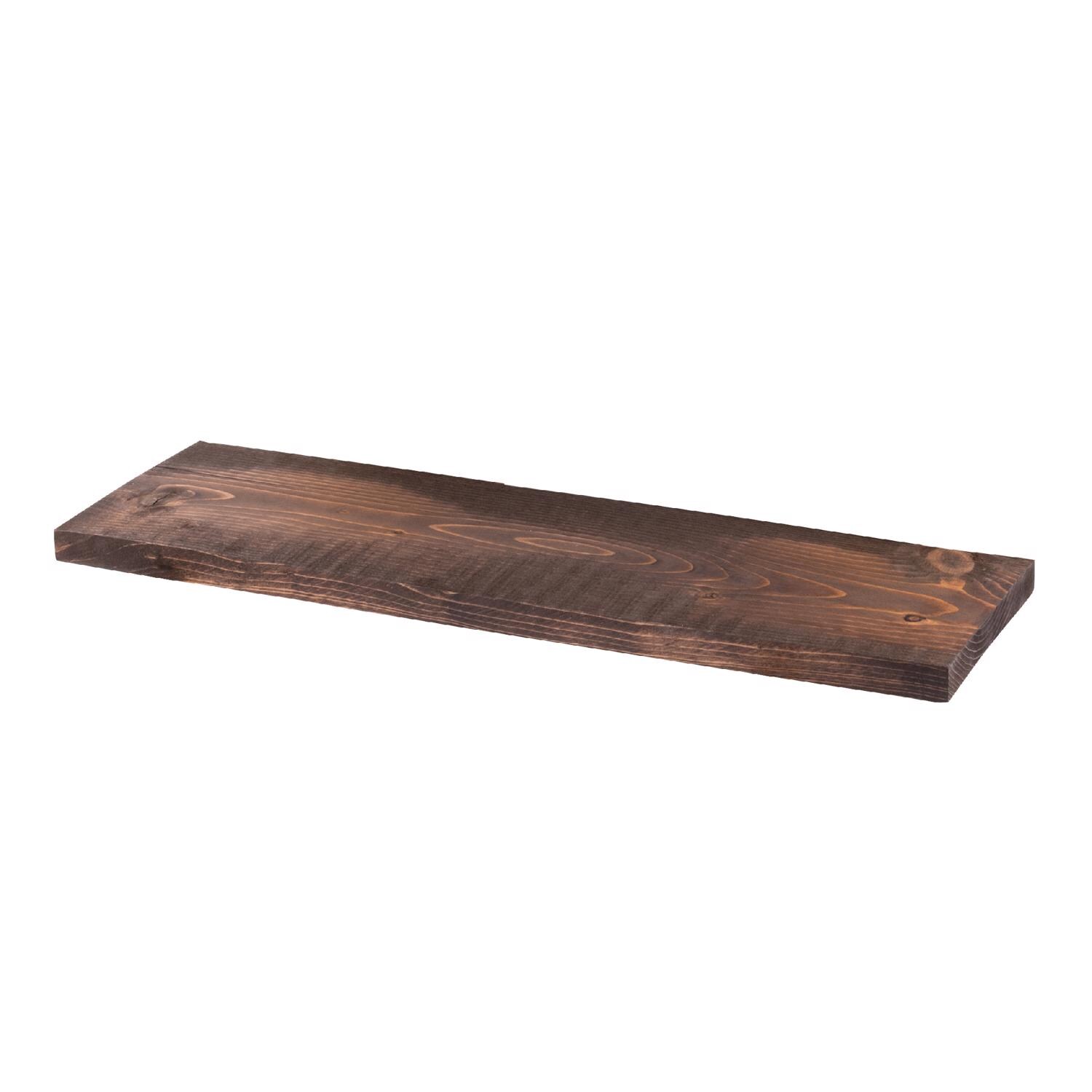 STZ 7-1/4 in. W X 36 in. D Brown Wood Shelf 1 pk
