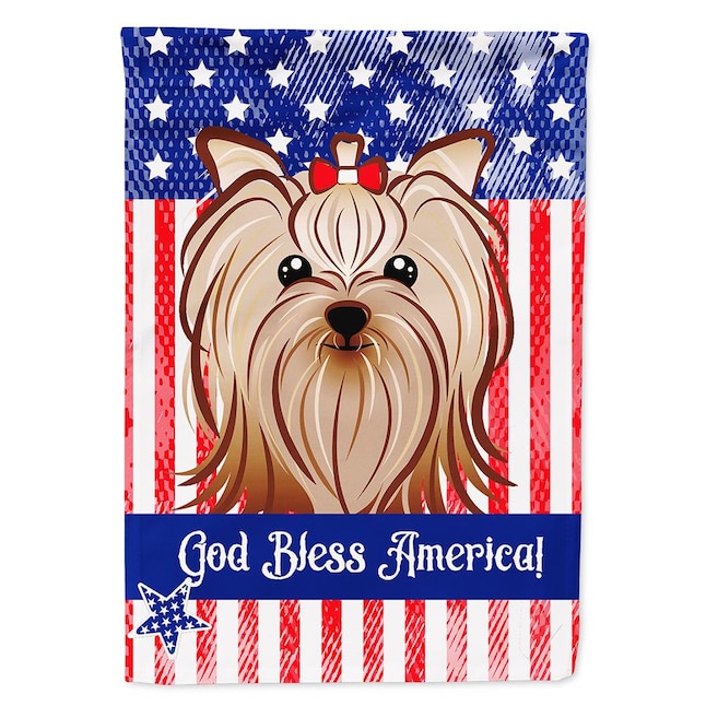 Caroline's Treasures 2.3-ft W x 3.3-ft H Dogs House Flag at Lowes.com