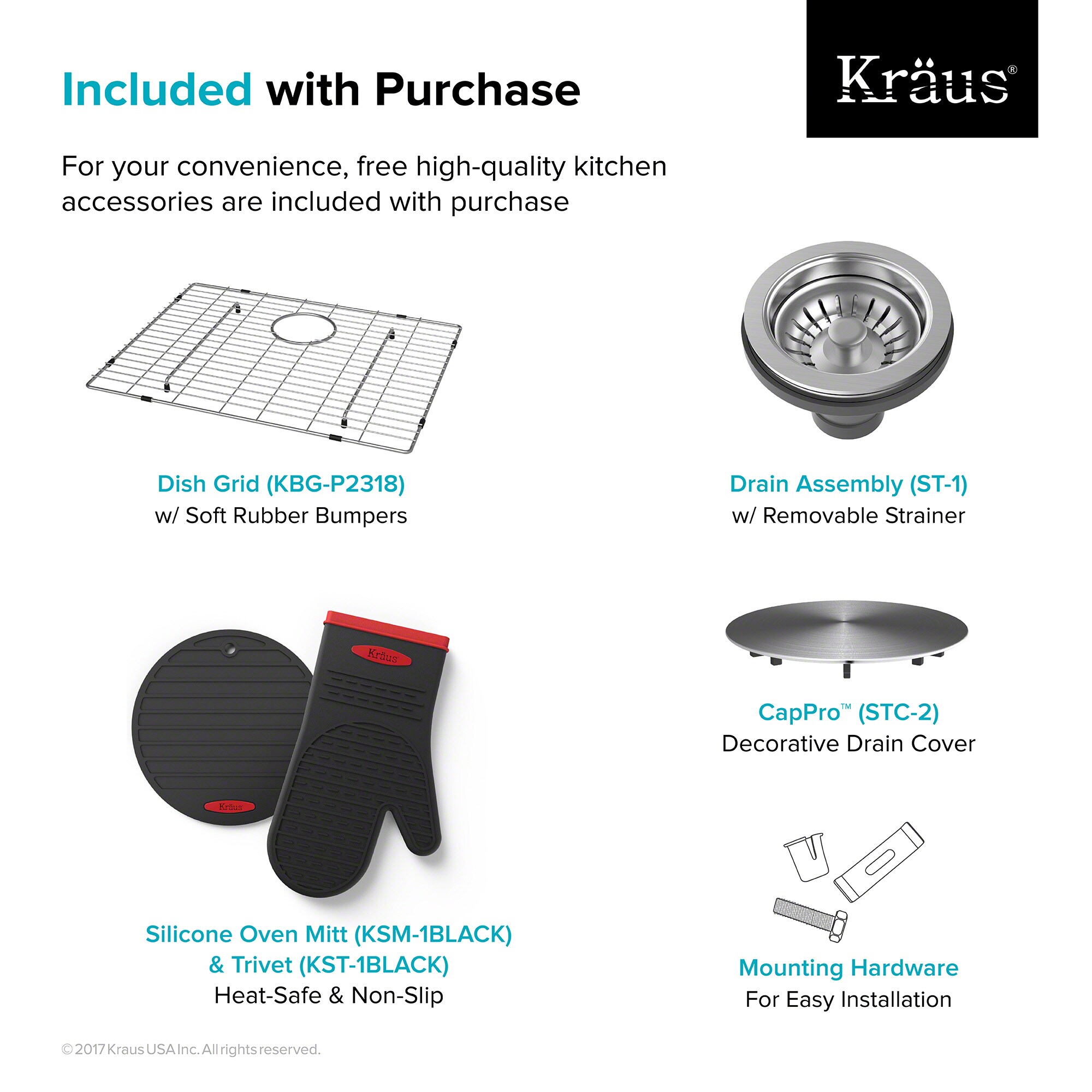 Kraus KP1TS25S-1 Kitchen-Sinks - View #16