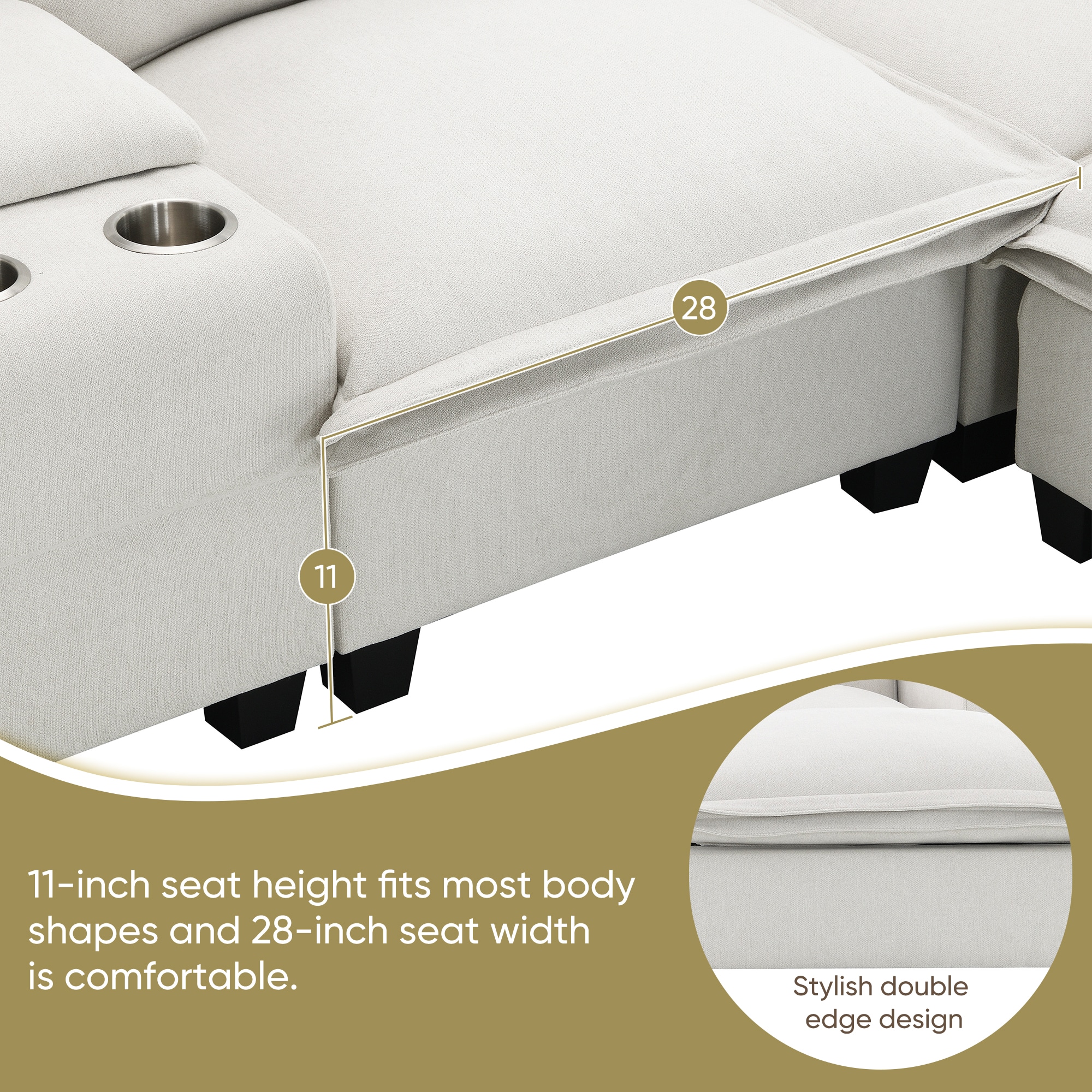 ModernLuxe L-N723S9720A Sofas-Loveseats - View #4