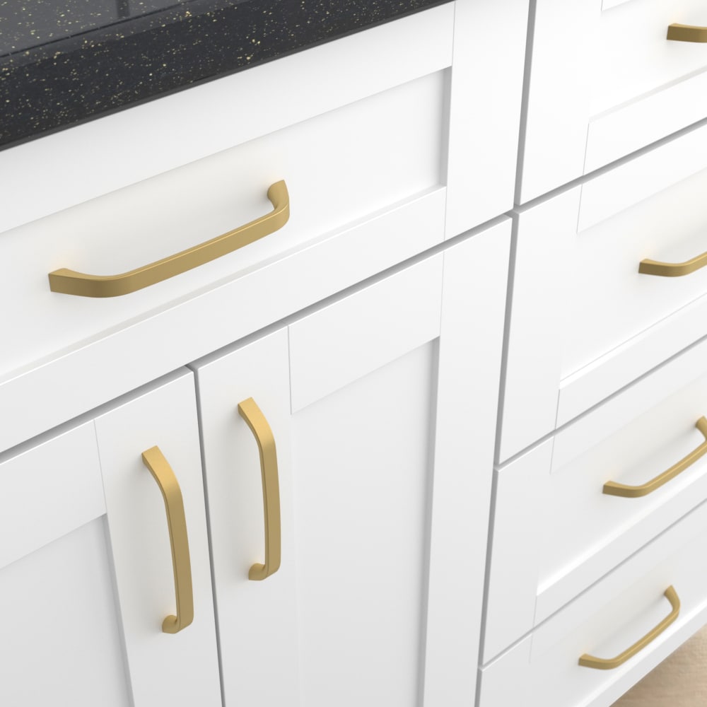 Origin 21 CAB-128-R2096-BG-6P Cabinet-Pulls - View #3