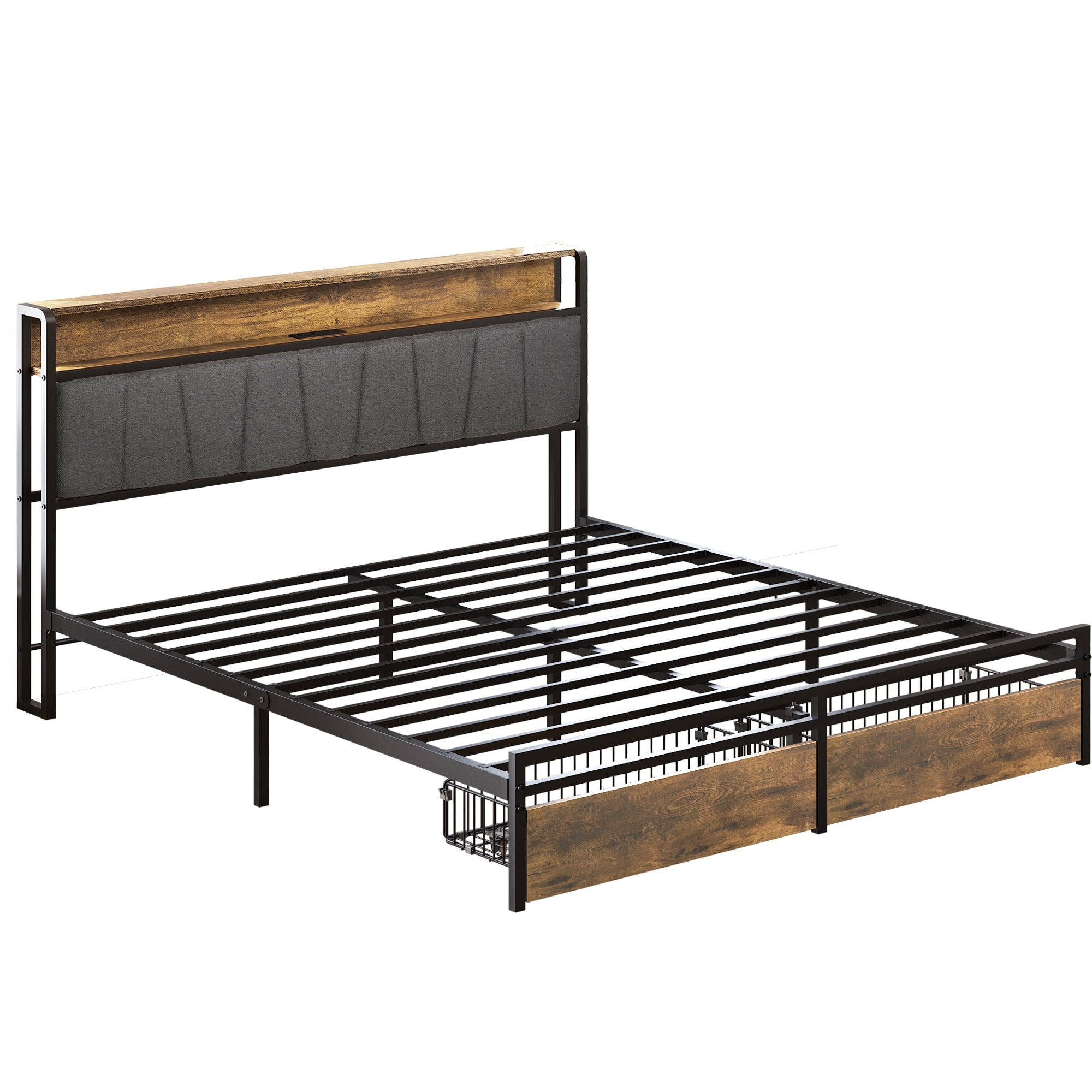 ZAKLOOP WU2889P205042 Multiple colors Various size Composite Adjustable Bed