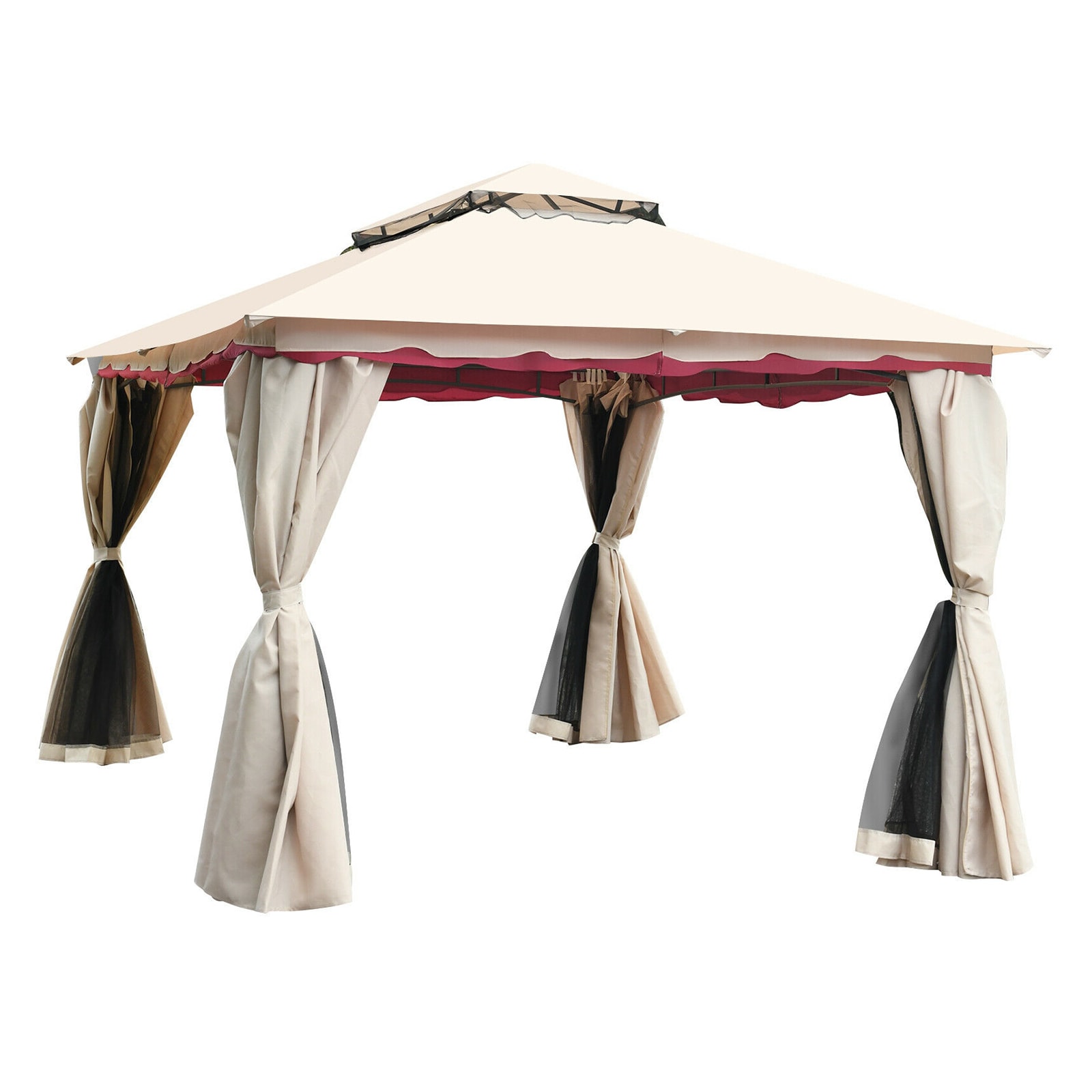 WELLFOR 13-ft x 10-ft Canopy Storage Shelter in the Canopy Storage ...