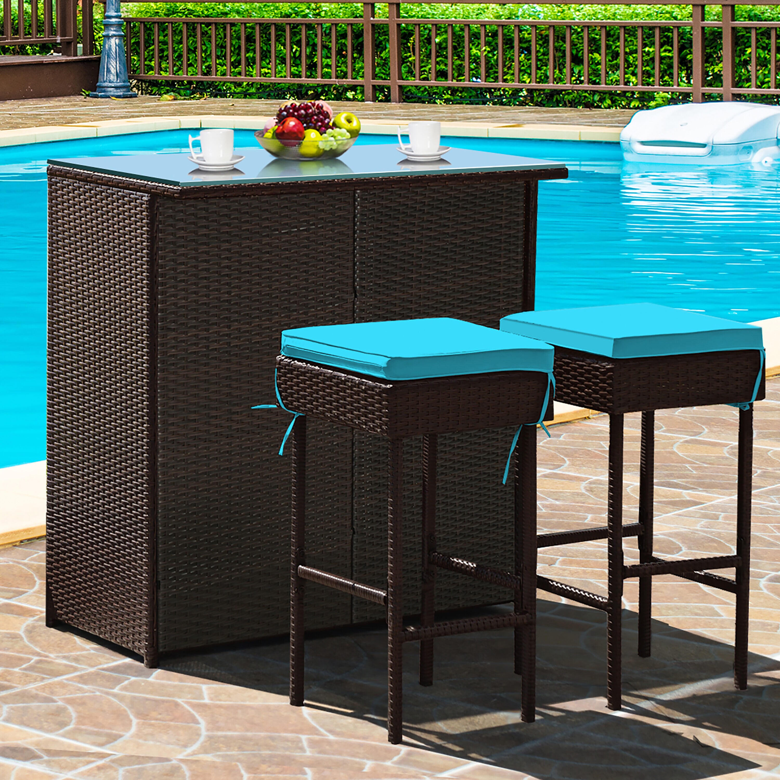 Costway HW62380TU Patio-Dining-Sets - View #8