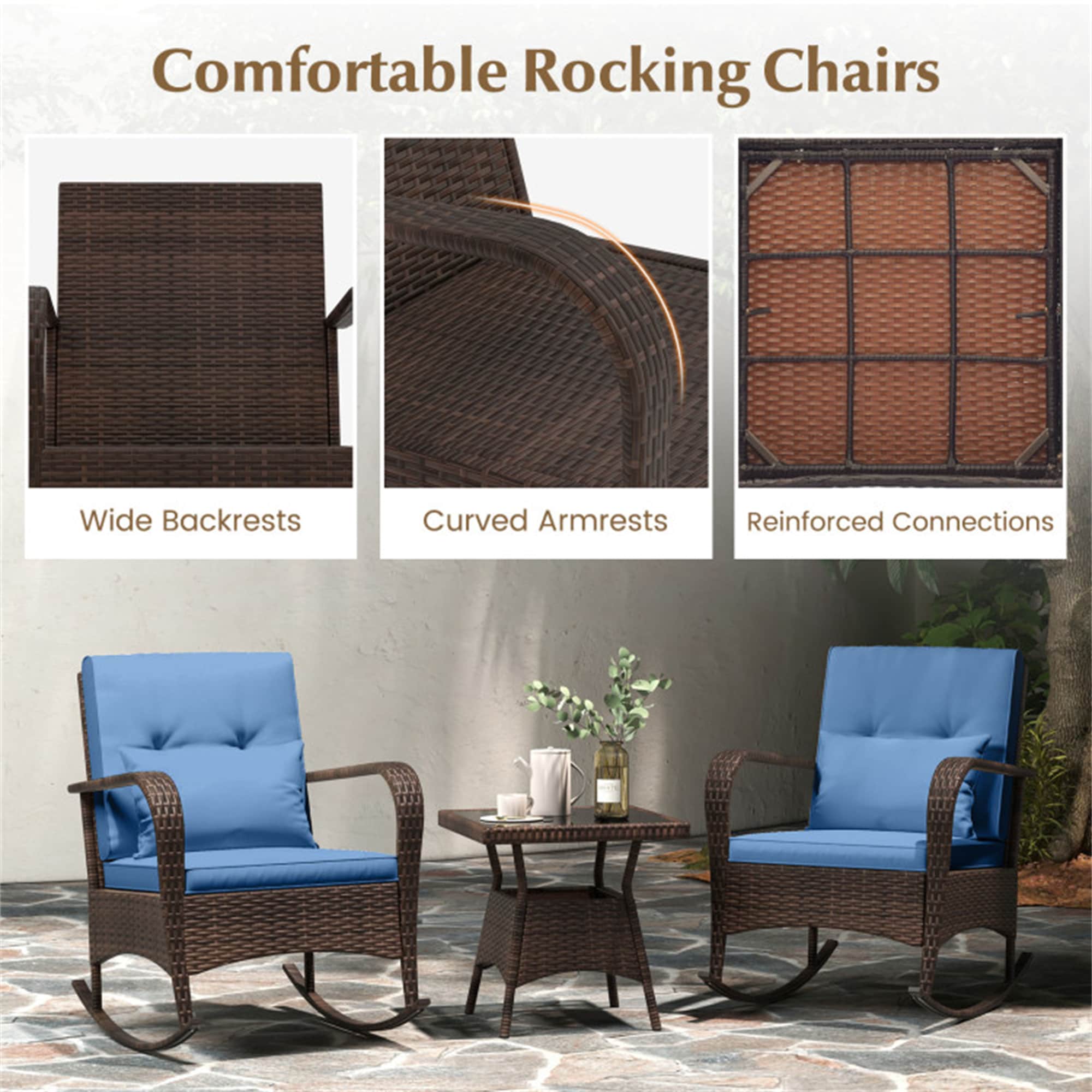 BABOOM BOM-71689NY-CO Patio-Conversation-Sets - View #8