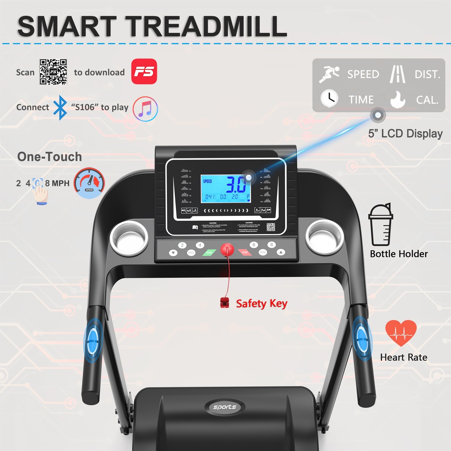 Naturefalls PTZLPBN1DOC9 treadmills - View #3