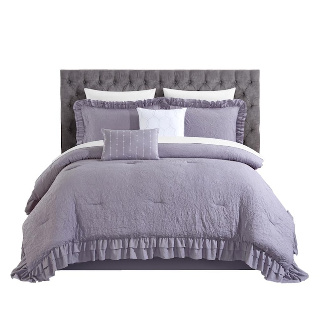 Lavender Twin Xl Comforter Set, Purple Twin Xl Dorm Bedding Sets