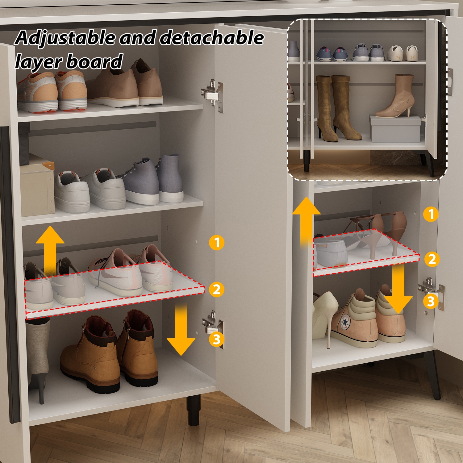 FUFU&GAGA LJY-KF250016-01 Shoe-Racks - View #8