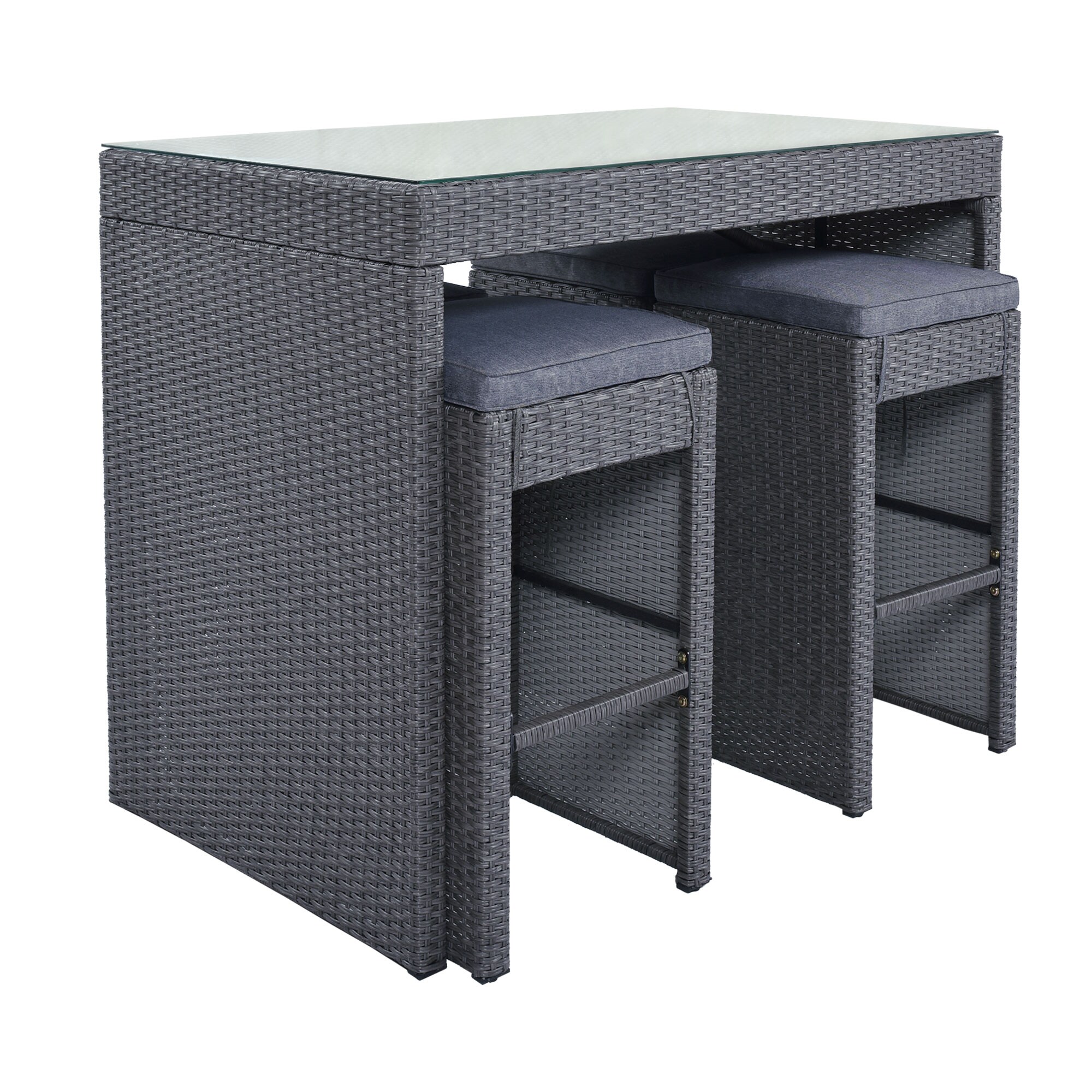 Forclover HYFL-686GR Patio-Conversation-Sets - View #4