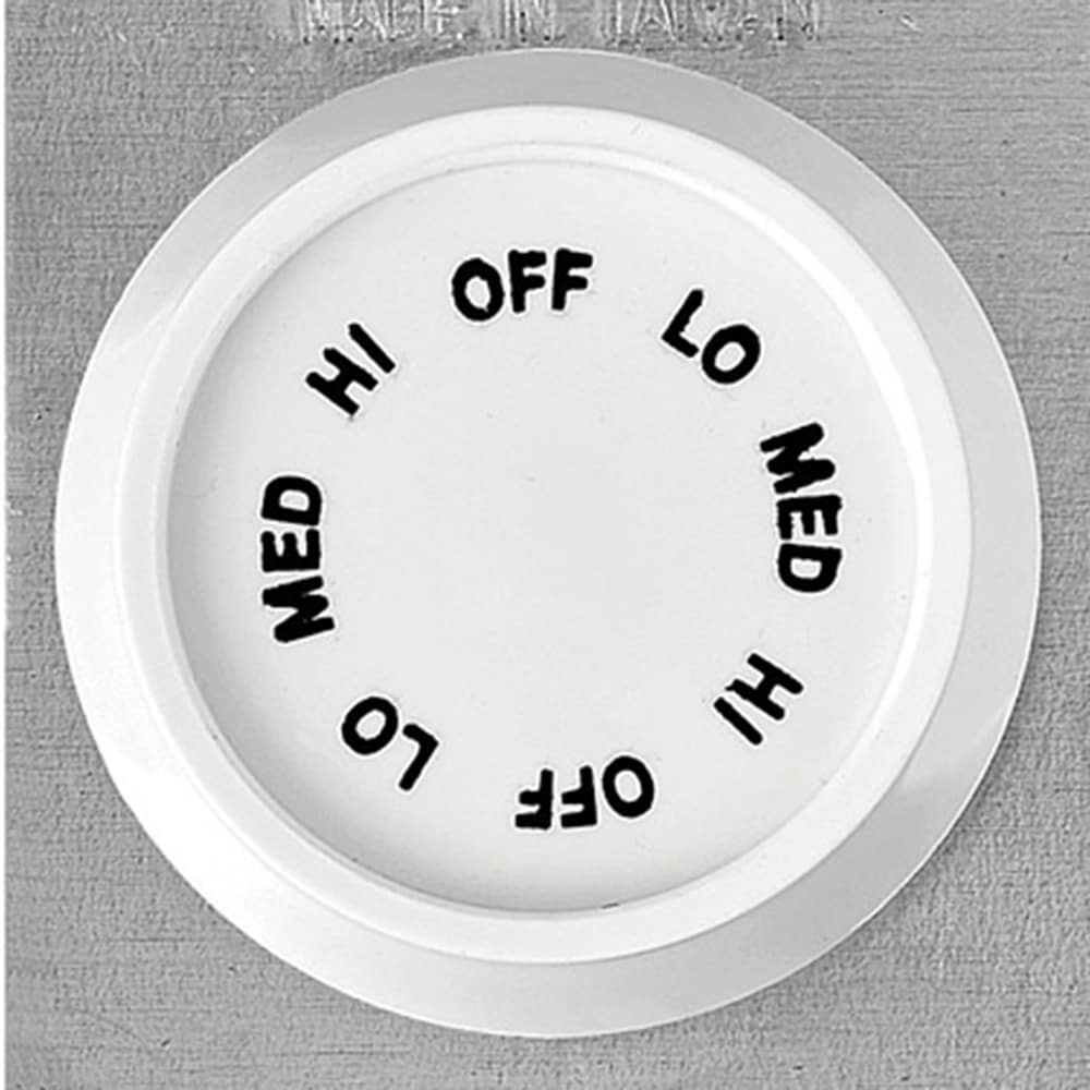 Hinkley 4-Speed Wall Control Universal 4-Speed 4-Setting White Plastic