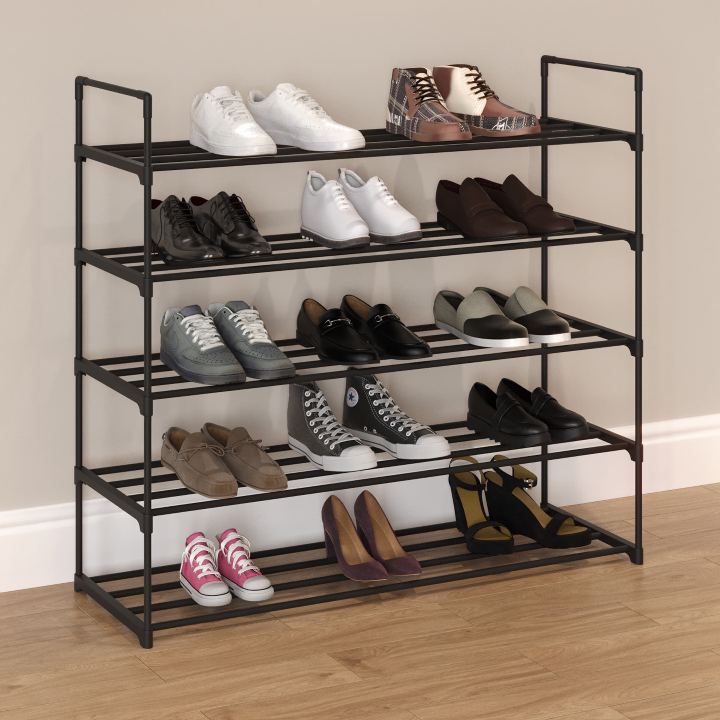 Home-Complete HC-2104-BLK Shoe-Racks - View #4