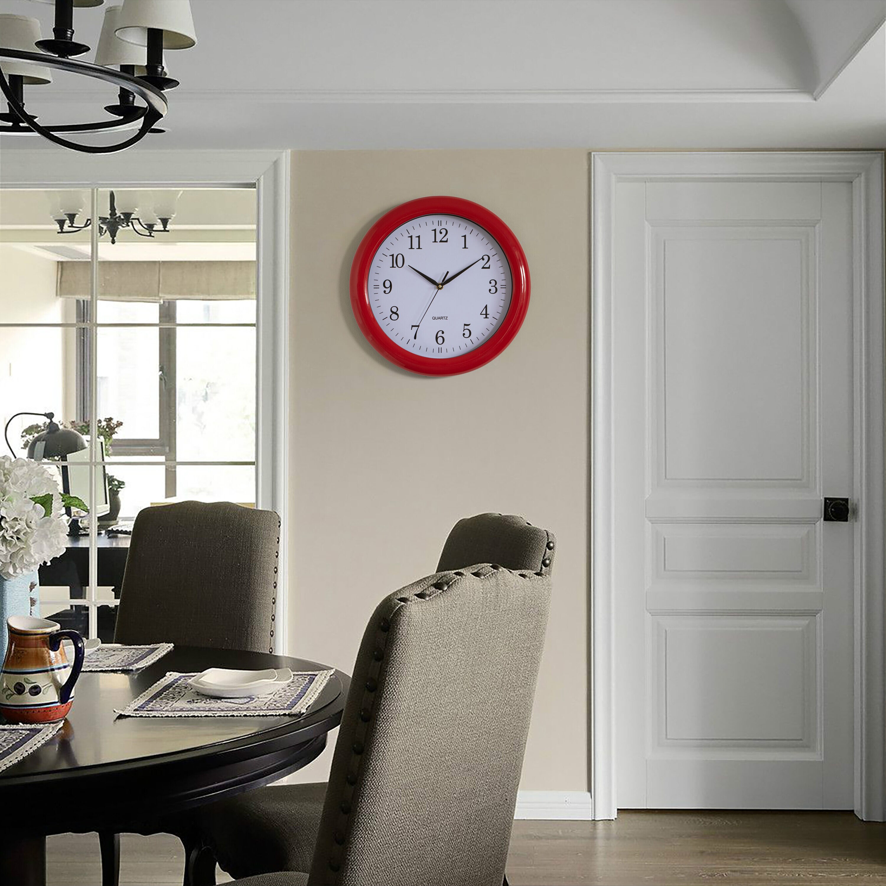 Clockswise QI004510.RD.2 Indoor-Outdoor-Clocks - View #2