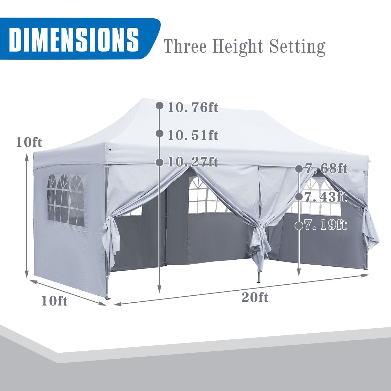 GDY GDOB-IT007WH Canopies-Sl - View #2