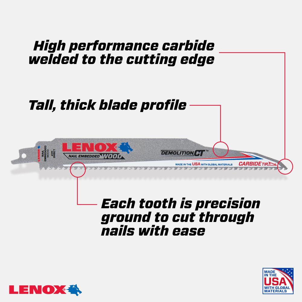 LENOX 2059102 Reciprocating-Saw-Blades - View #2