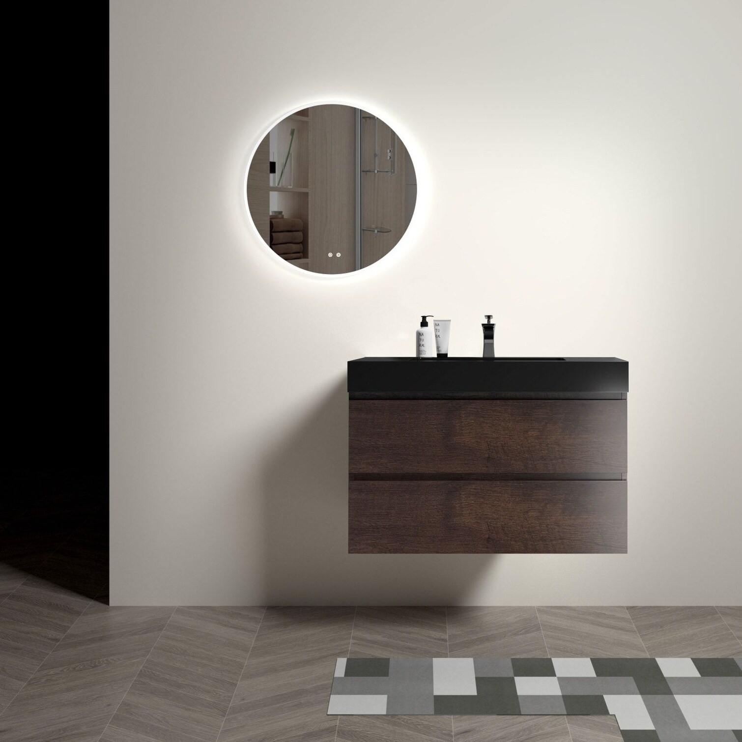 sunjurt P2KVVUAK8DVZ Bath-Vanity-Combo - View #4