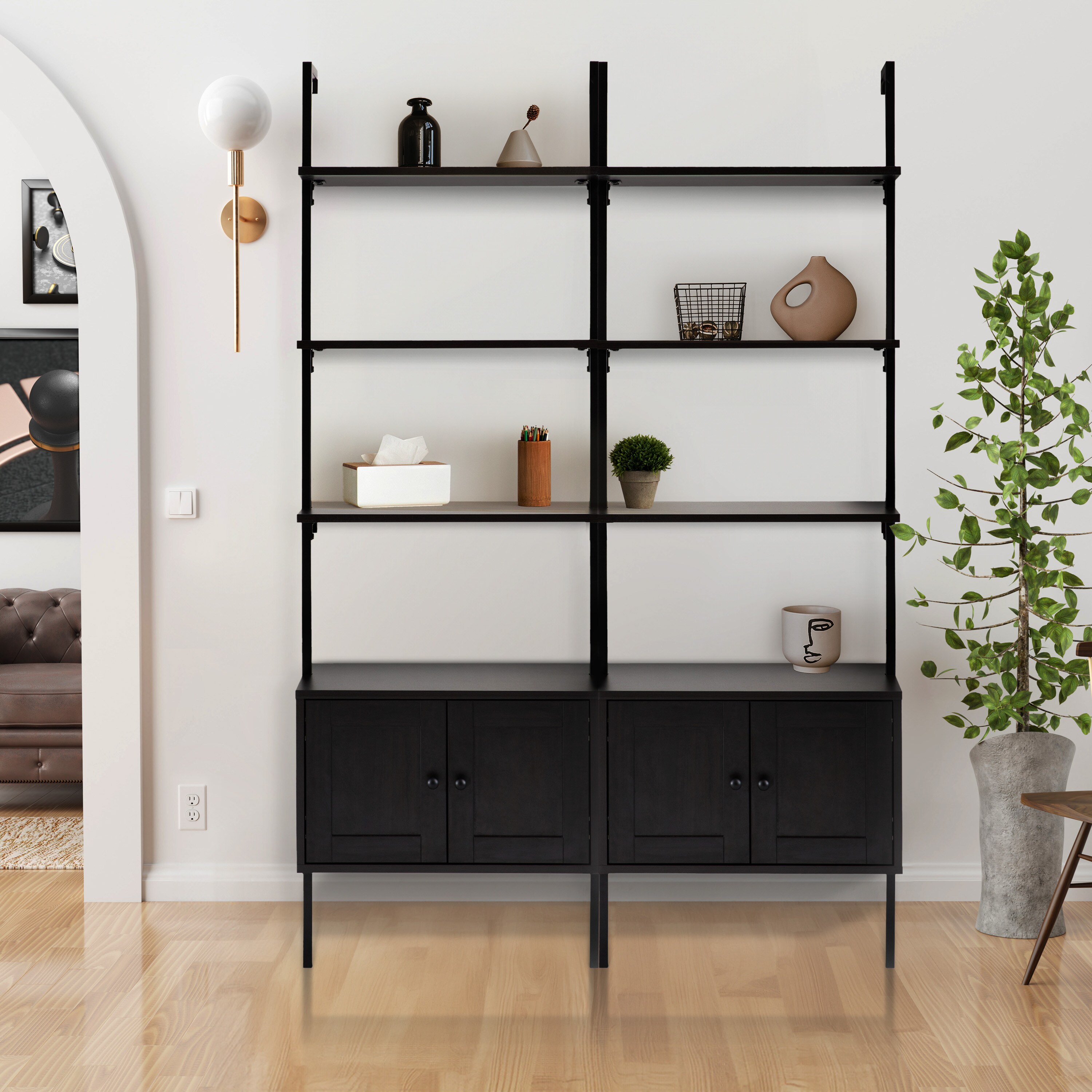 happimess MSH1002A Wall-Mounted-Shelving - View #6