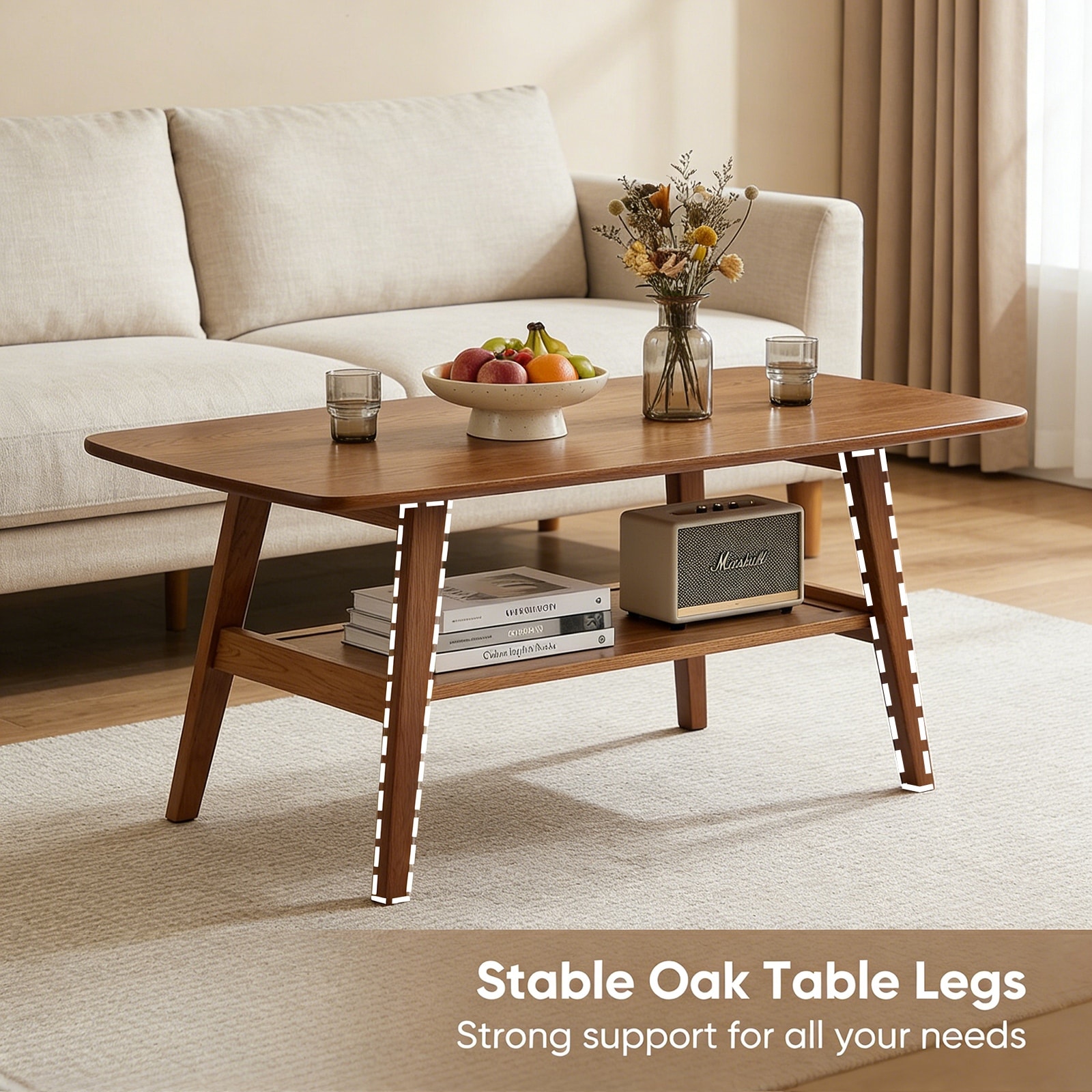 VONZOY GLSSBC-26154 Coffee-Tables - View #4