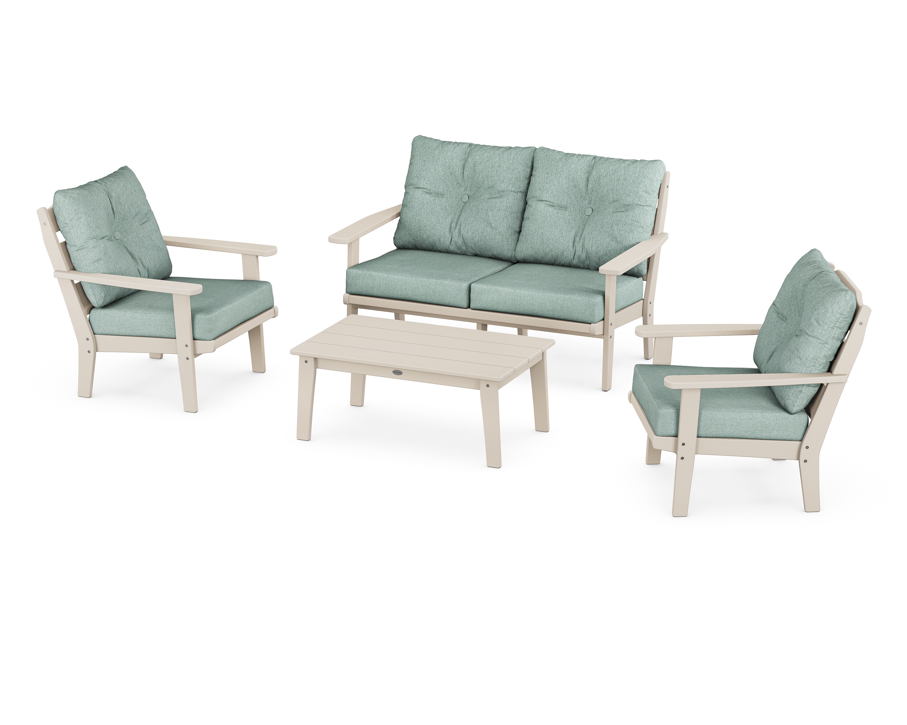 allen + roth by POLYWOOD PWS731-2-SA161130 Patio-Conversation-Sets - View #2