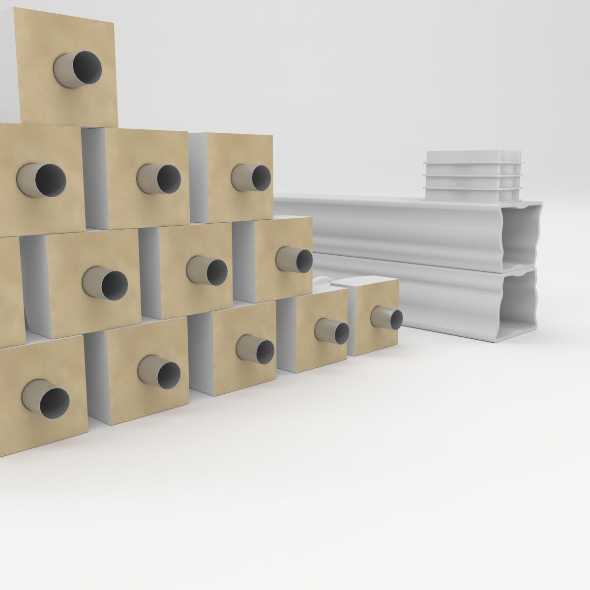 Ekena Millwork BALK38X096WEG railings - View #6
