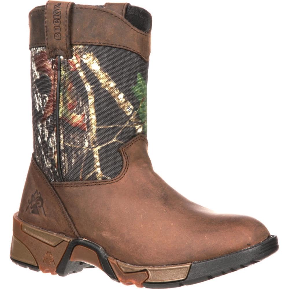 Rocky FQ0003639M  130 Youth unisex Mossy Oak Break Up Infinity Boots Size: 13 Medium