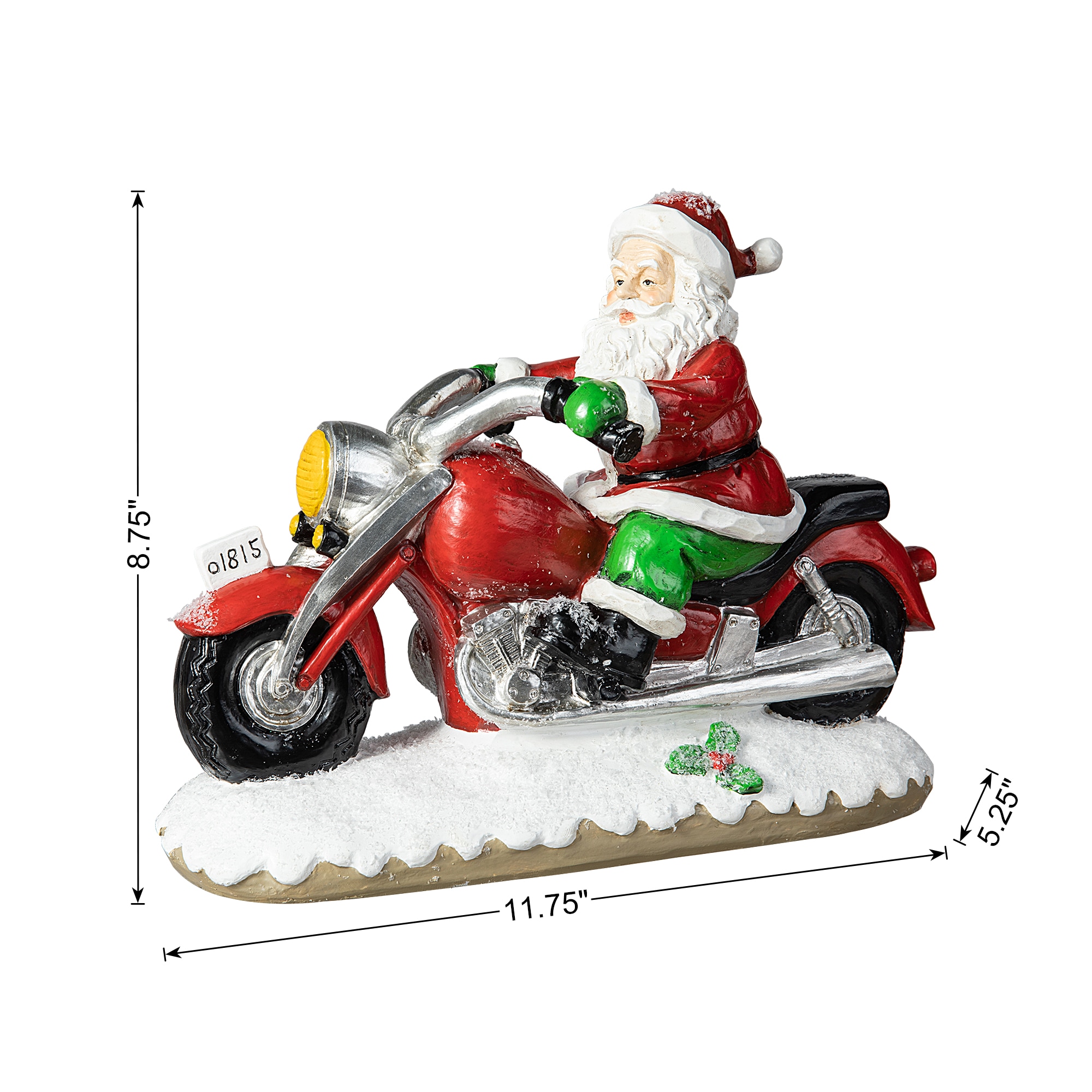 Glitzhome 2038500004 Table-Christmas-Decorations - View #4