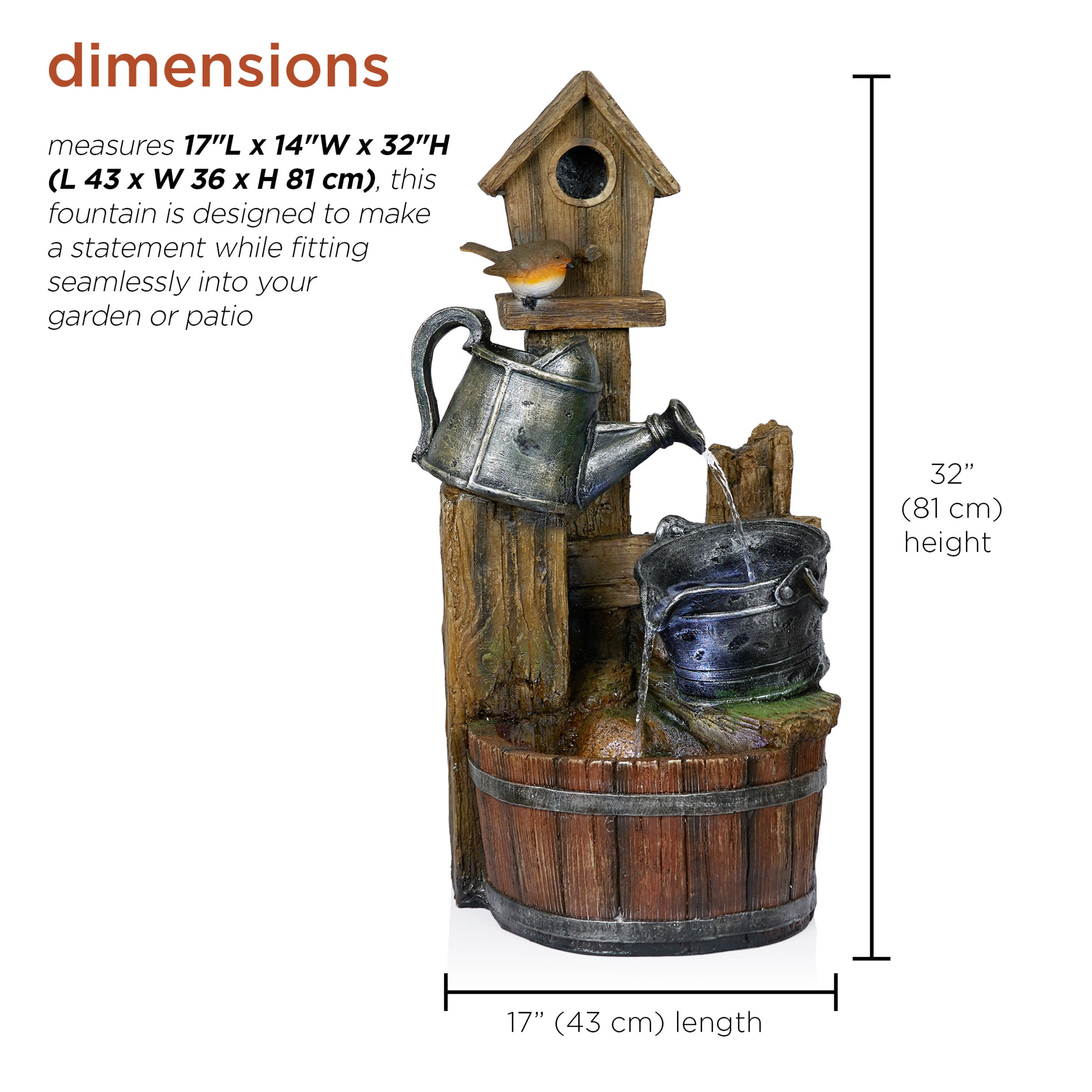 Alpine Corporation TZL280 fountains - View #6