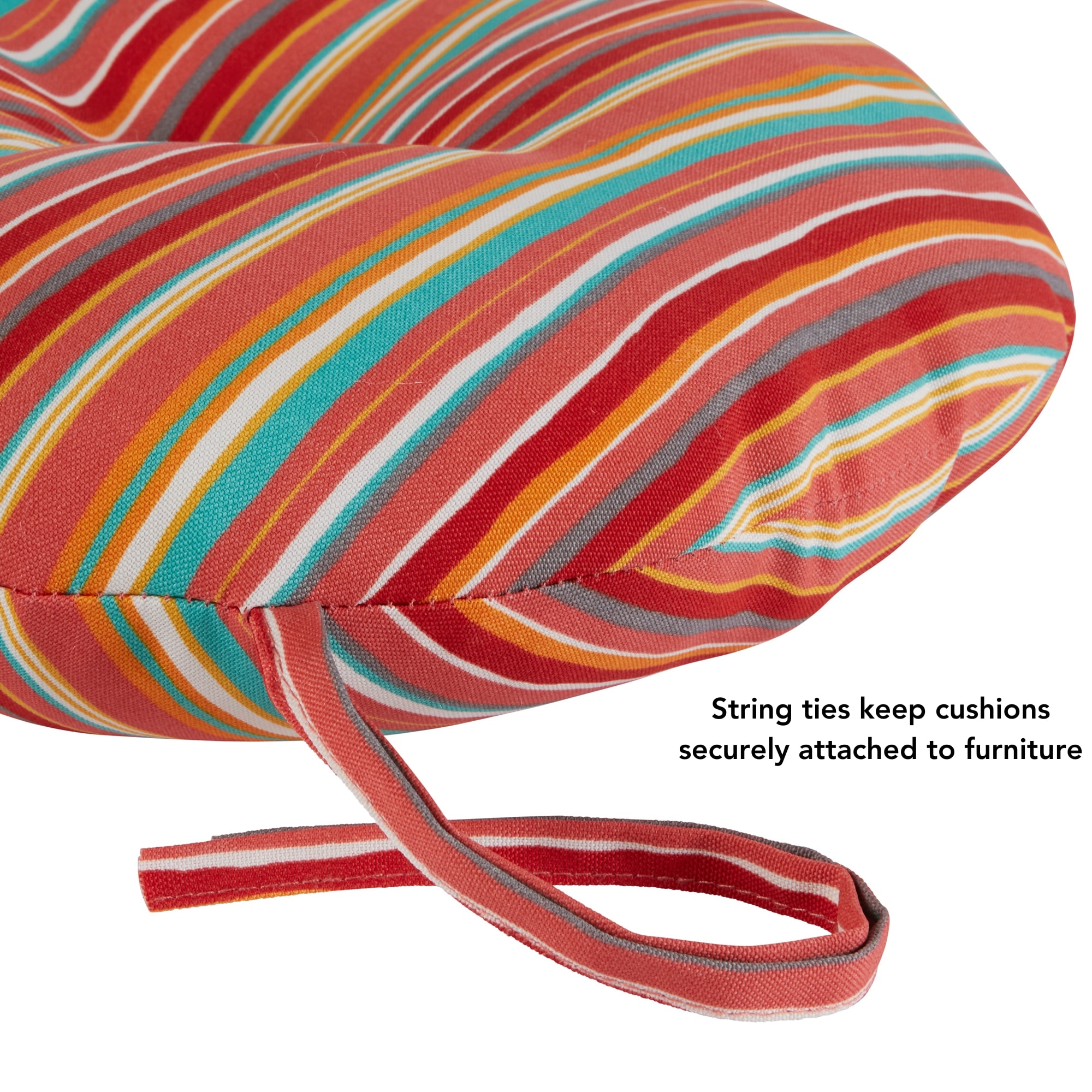 Greendale Home Fashions OC5816S2-WATERMELON Patio-Furniture-Cushions - View #4