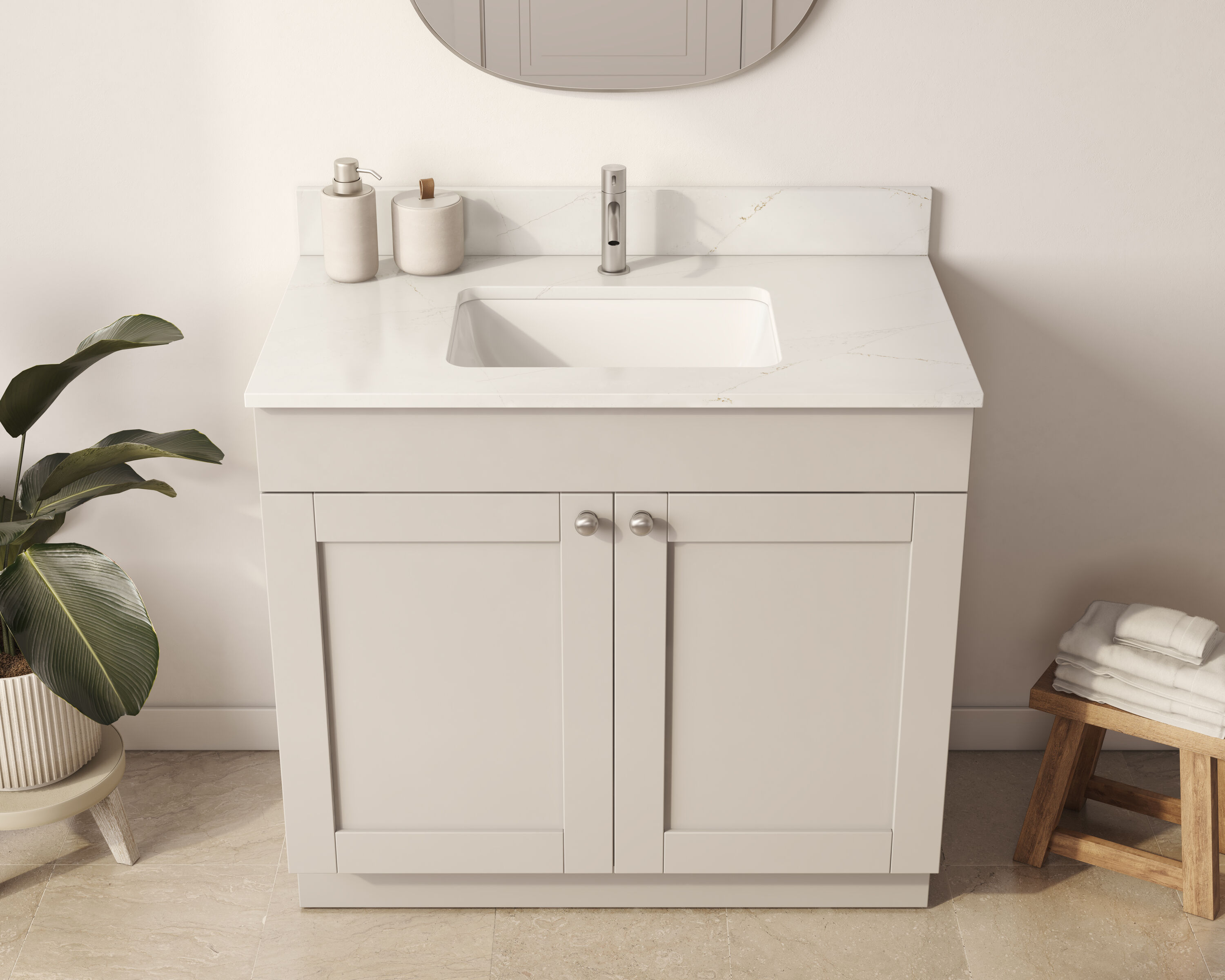 Silestone SIL37-EGLOW-1H-2CM Vanity-Tops - View #4