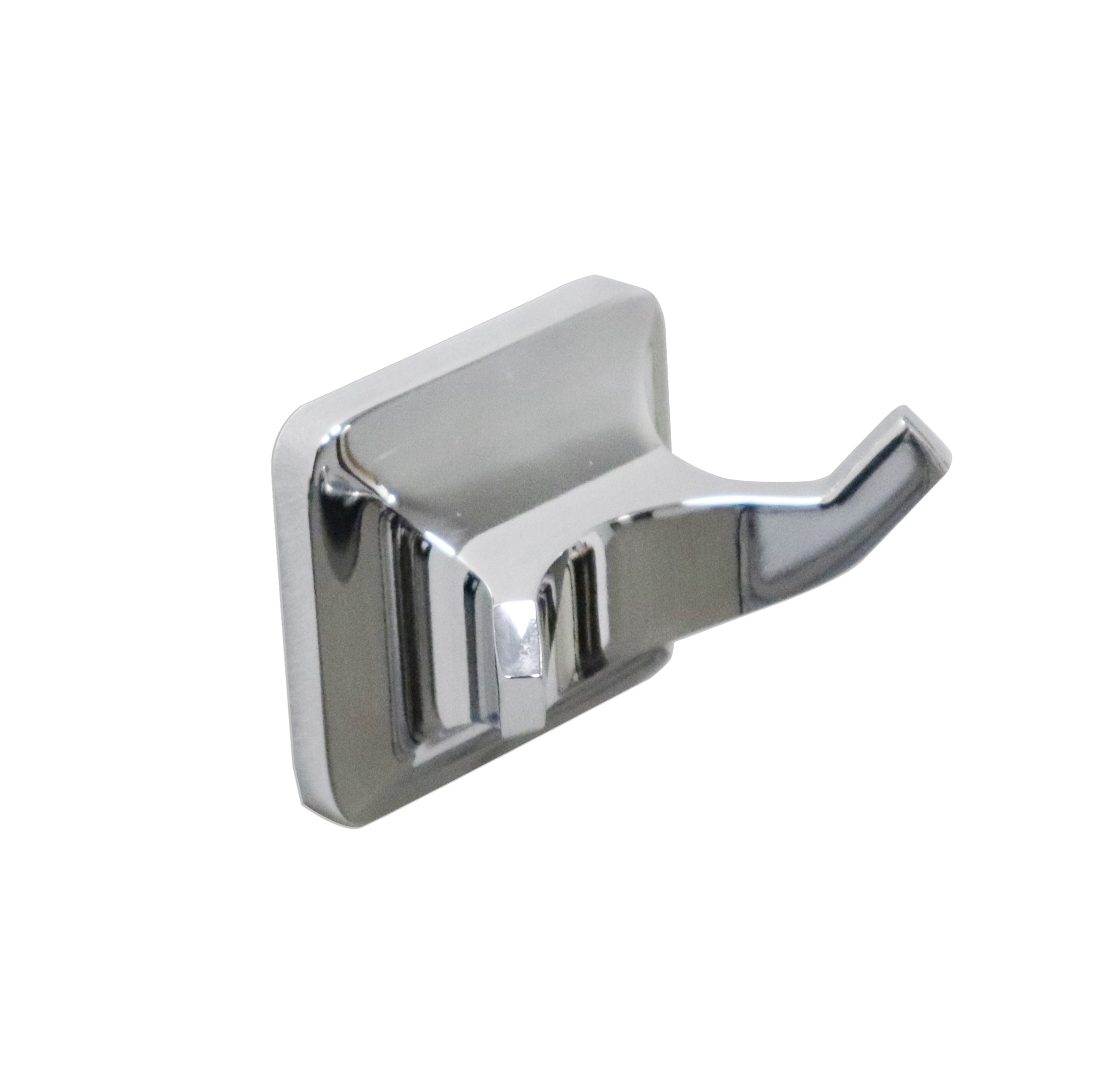 Project Source Seton Chrome Double-Hook Wall Mount Towel Hook in the Towel  Hooks department at