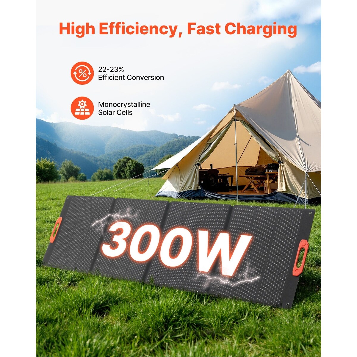 Loheer D01027RNJ3P Portable-Solar-Panels - View #2