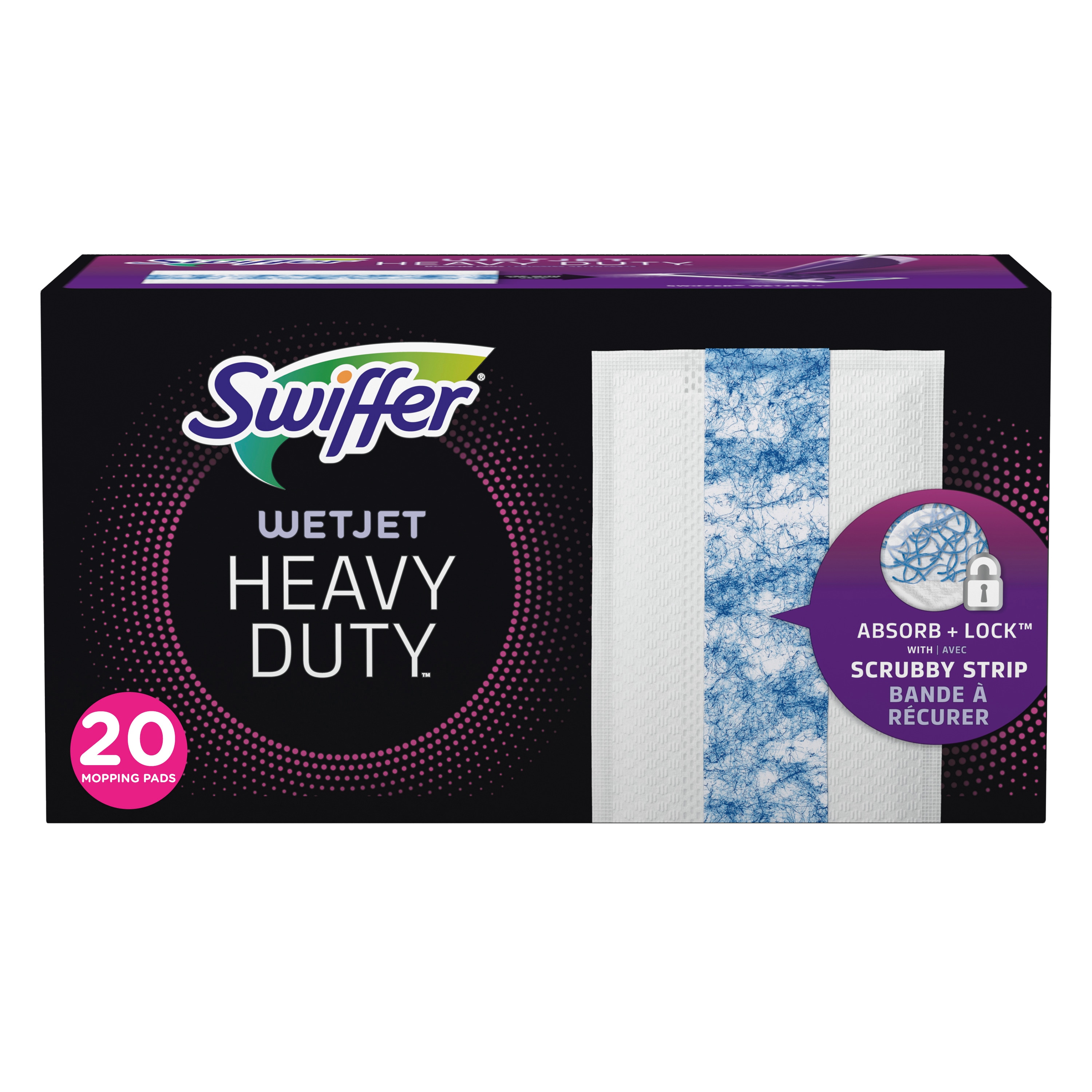 Swiffer WetJet Heavy Duty Original Microfiber Refill (20-Pack) in
