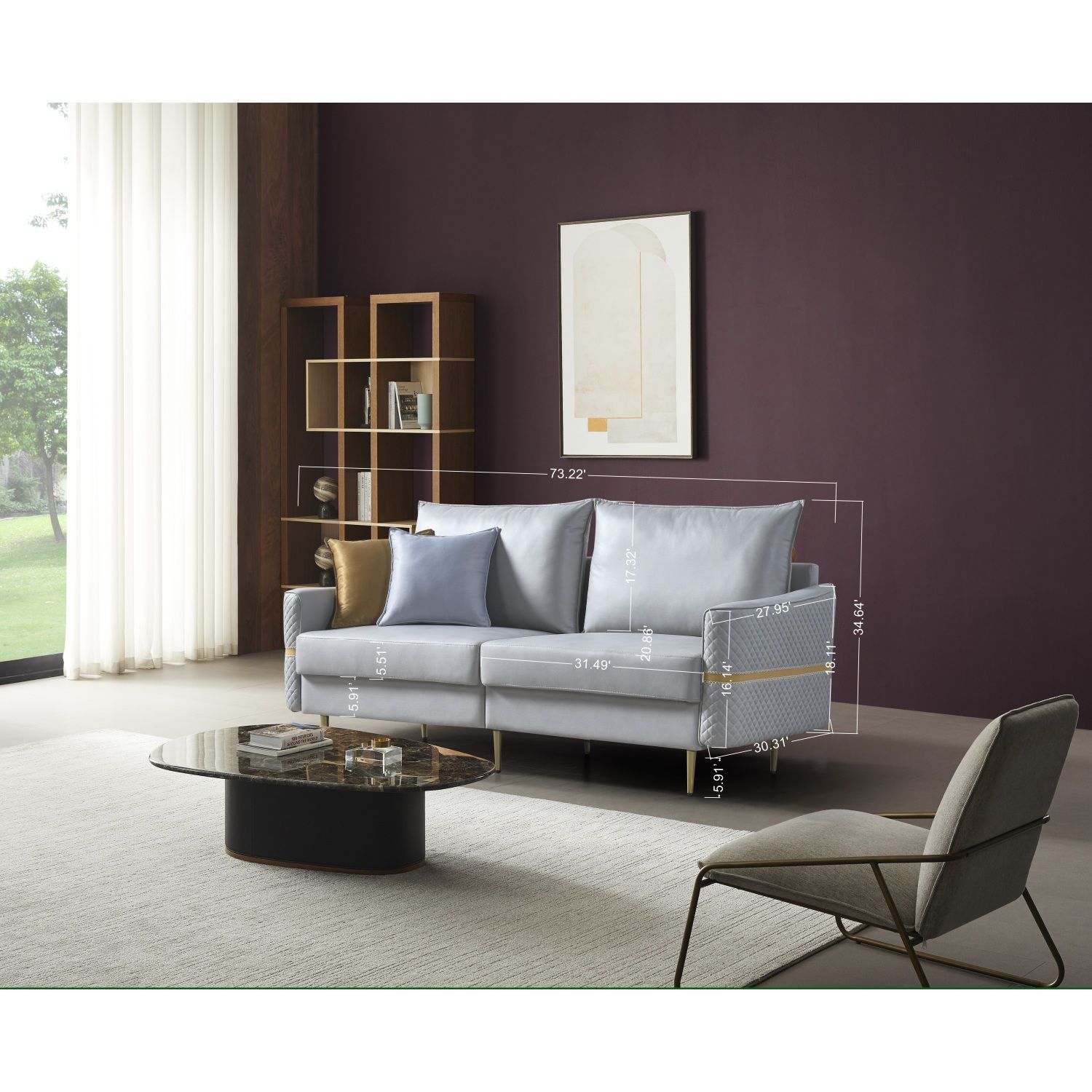 JASMODER W1368S00004 Sofas-Loveseats - View #3