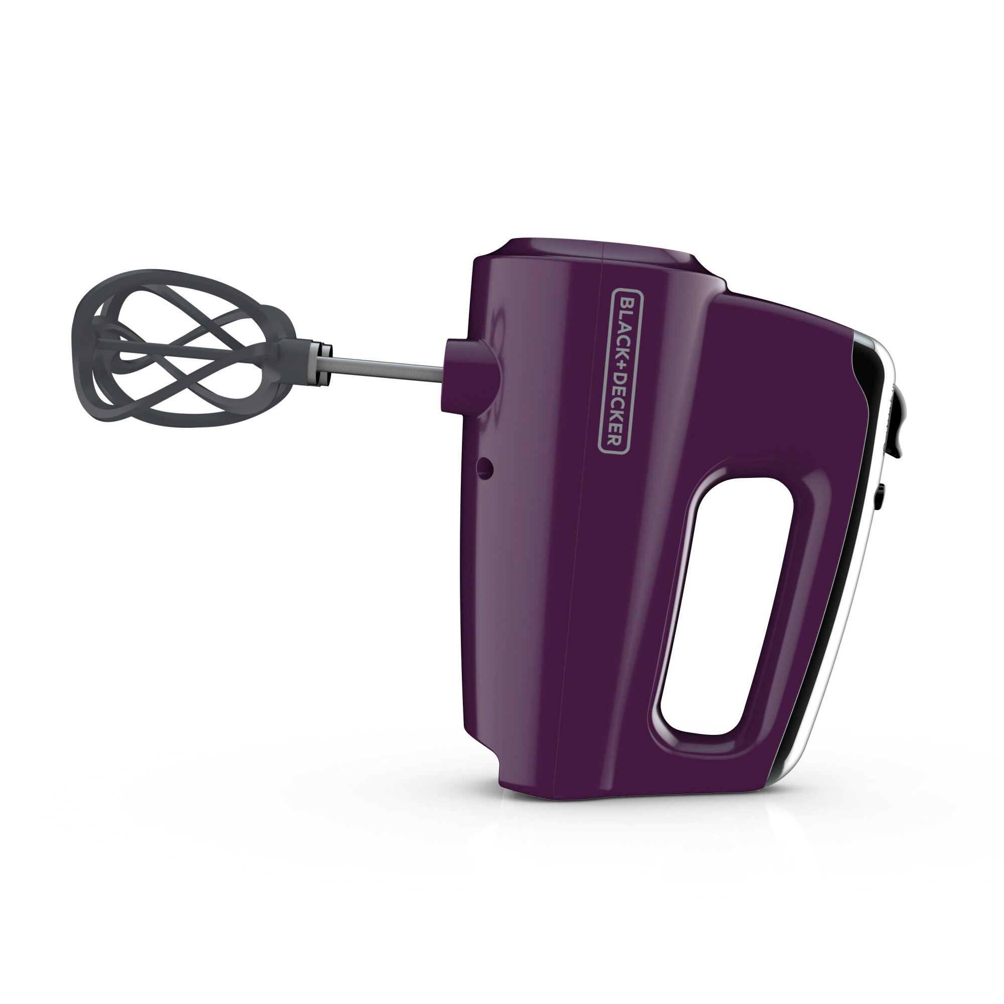 Black & Decker Helix Performance Premium 5-Speed Hand Mixer, Purple