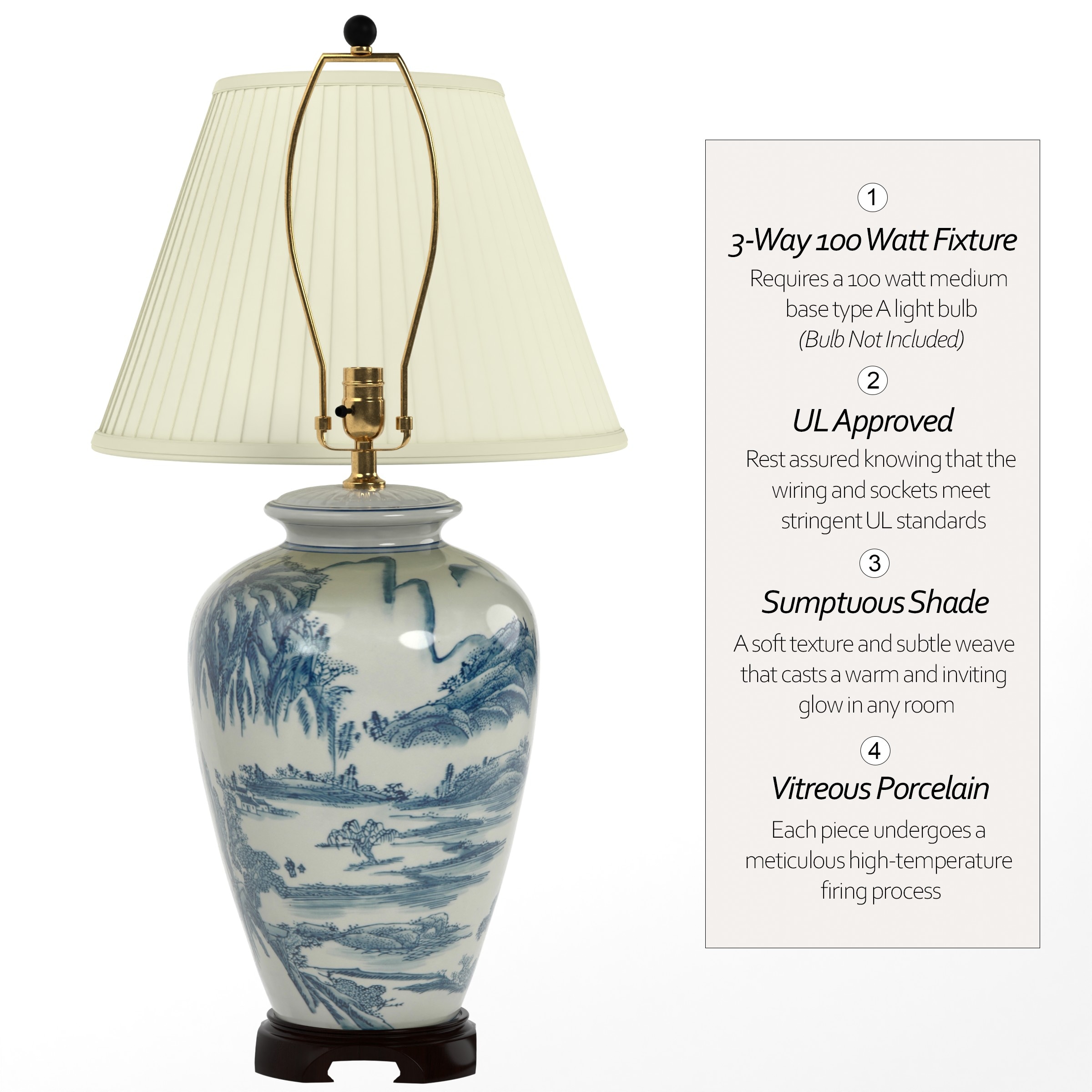 Red Lantern JCO-X8990 Table-Lamps - View #2