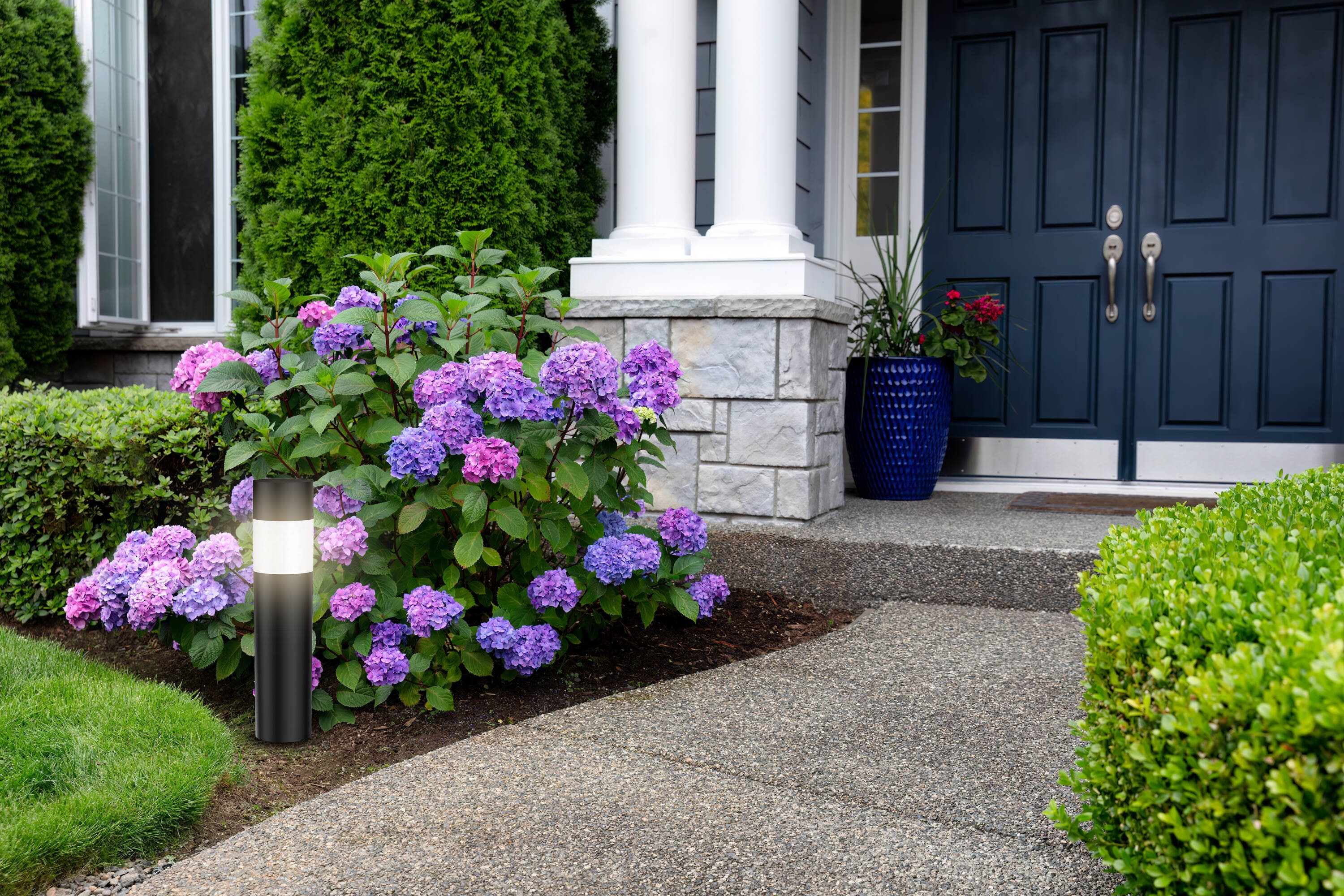 Harbor Breeze 4-Pack 3-Lumen 2-Watt Black Solar LED Outdoor