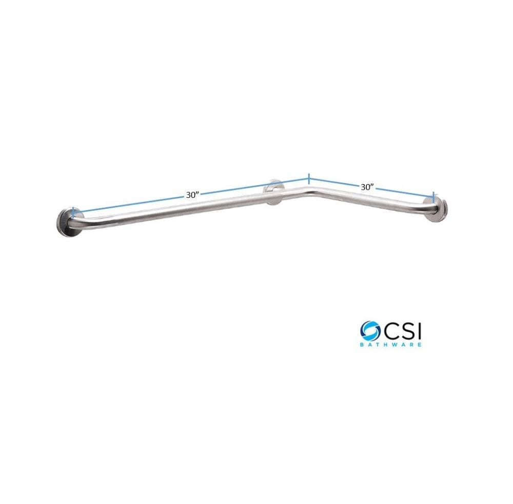 CSI Bathware BAR-HA3030-TW-125-PN Grab-Bars - View #4