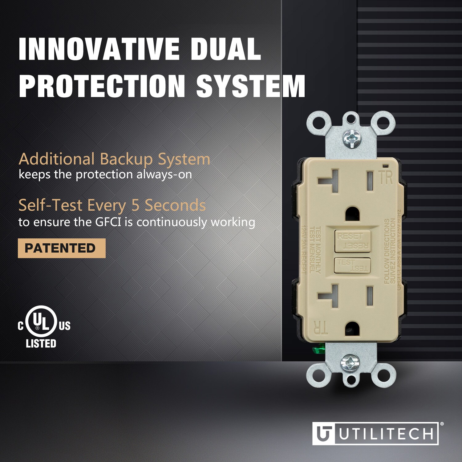 Utilitech G1920T-IV2 receptacles - View #3