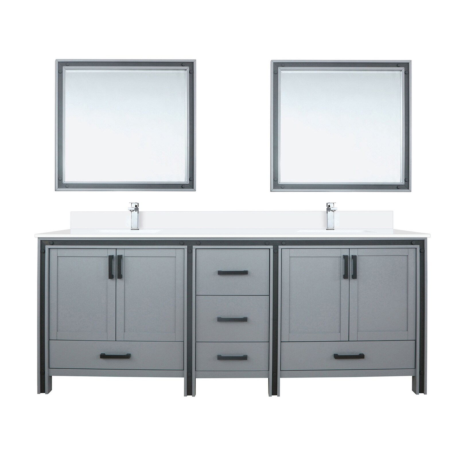 Lexora LZV352284SBJSM34F Bath-Vanity-Combo - View #2