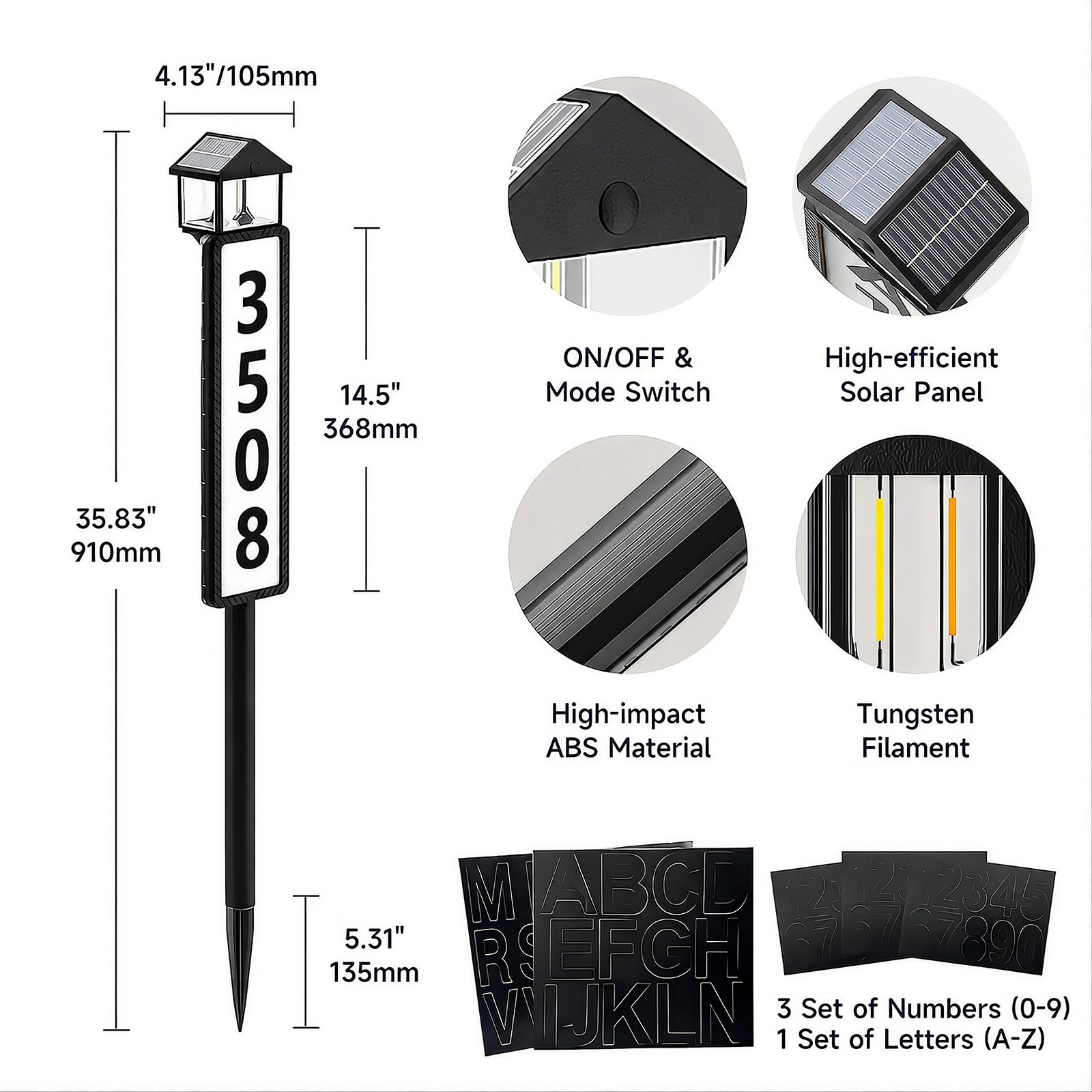DYRCJ LDY0814G177 Outdoor-Plaques-Holders - View #8