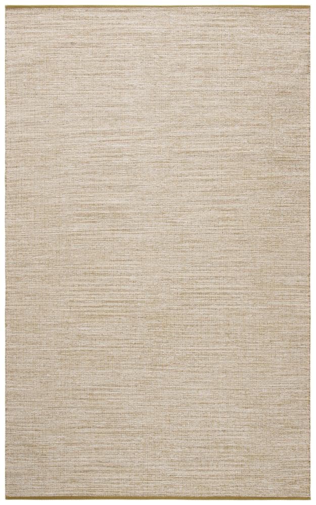 Montauk Beige Hand Woven Cotton Area Rug 5' x 8'