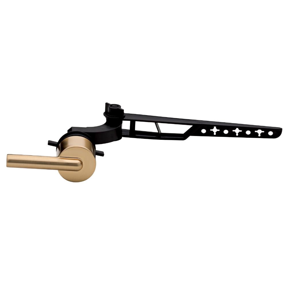 Delta 75960-CZ Trinsic 6-in Front/Side Mount Champagne Bronze Universal Fit Toilet Lever