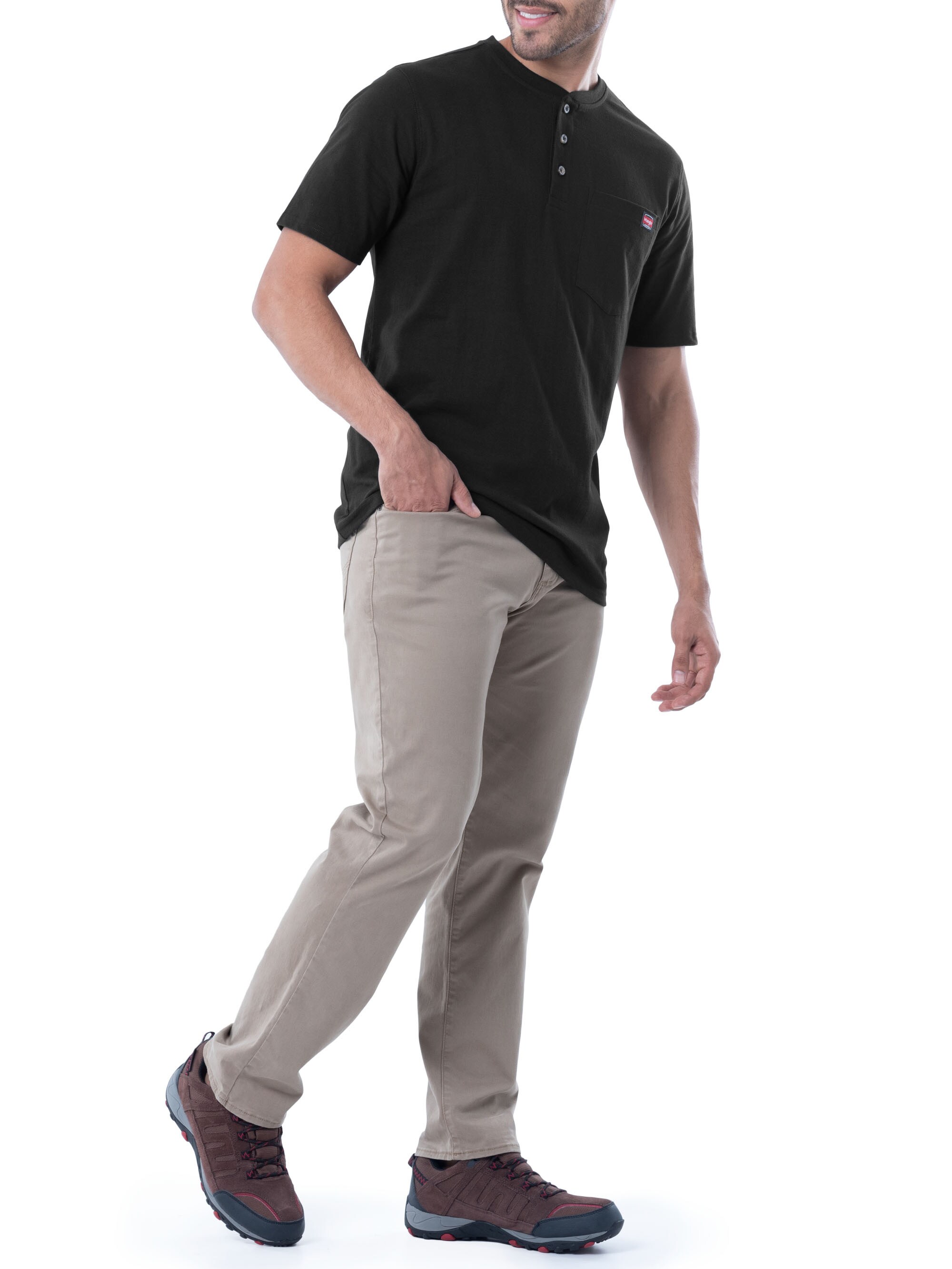 Wrangler 55179-BLK-2XL Tops-Shirts - View #7