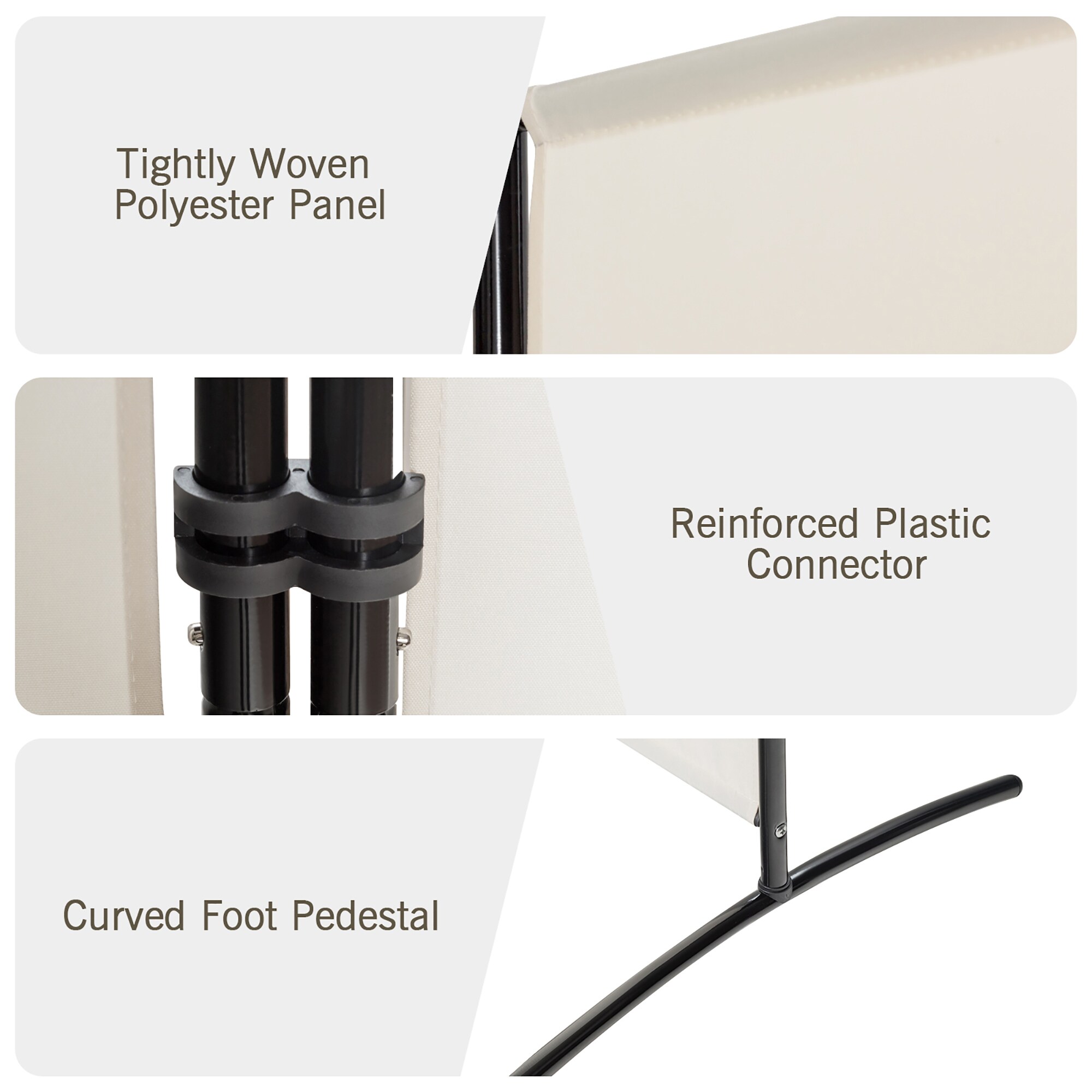 Costway SXL00104 Indoor-Privacy-Screens - View #3