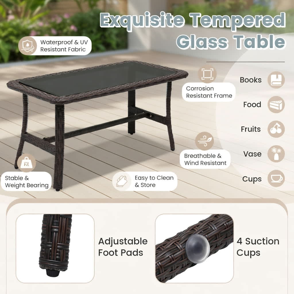 Choco Moon 5357740123670 Patio-Conversation-Sets - View #4